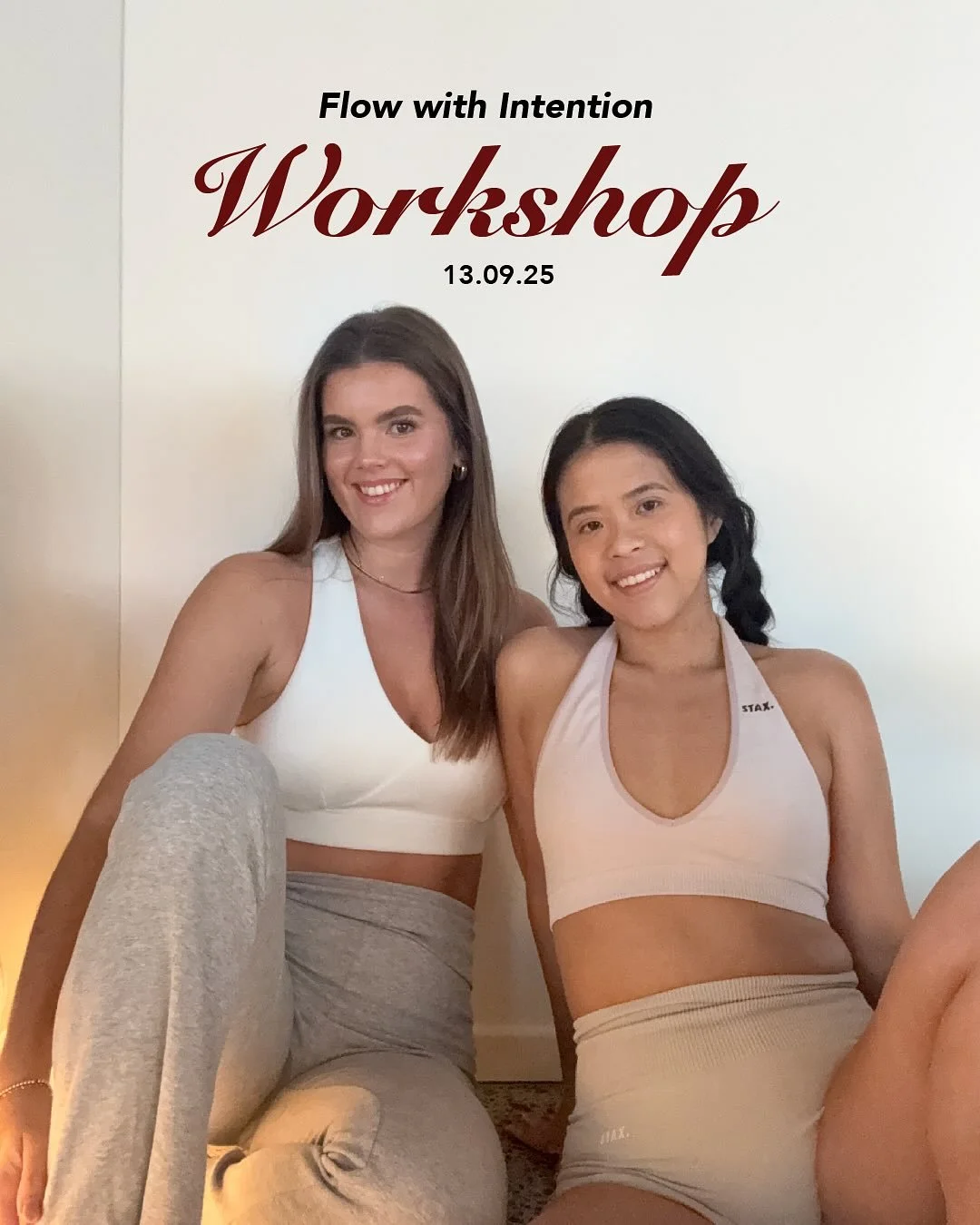 Flow With Intention: The Ultimate Reset

This is the reset you&rsquo;ve been craving &mdash; a beautiful and unique blend of movement, mindfulness, and an introduction to the art of Human Design.

Our Flow With Intention workshop is designed to reali