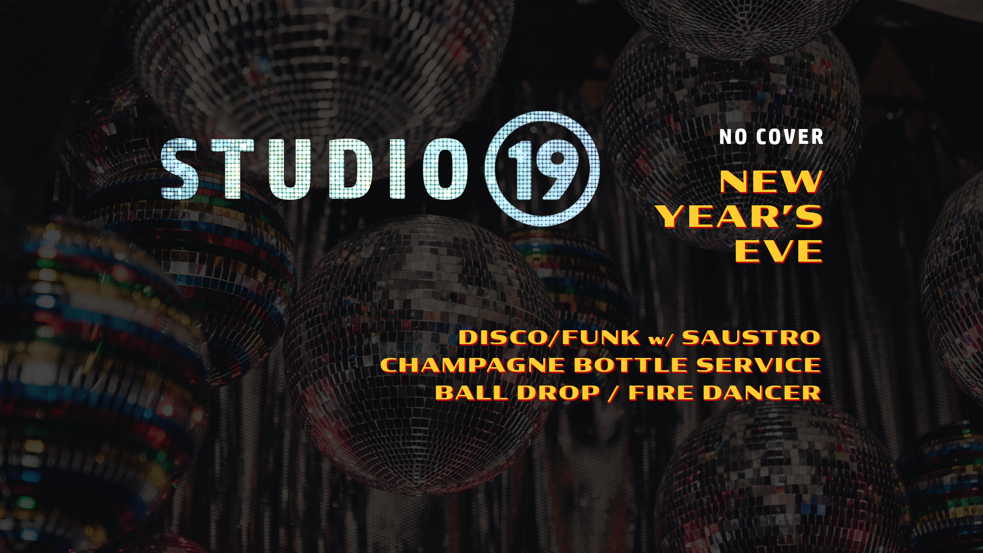 Studio 19 NYE Party