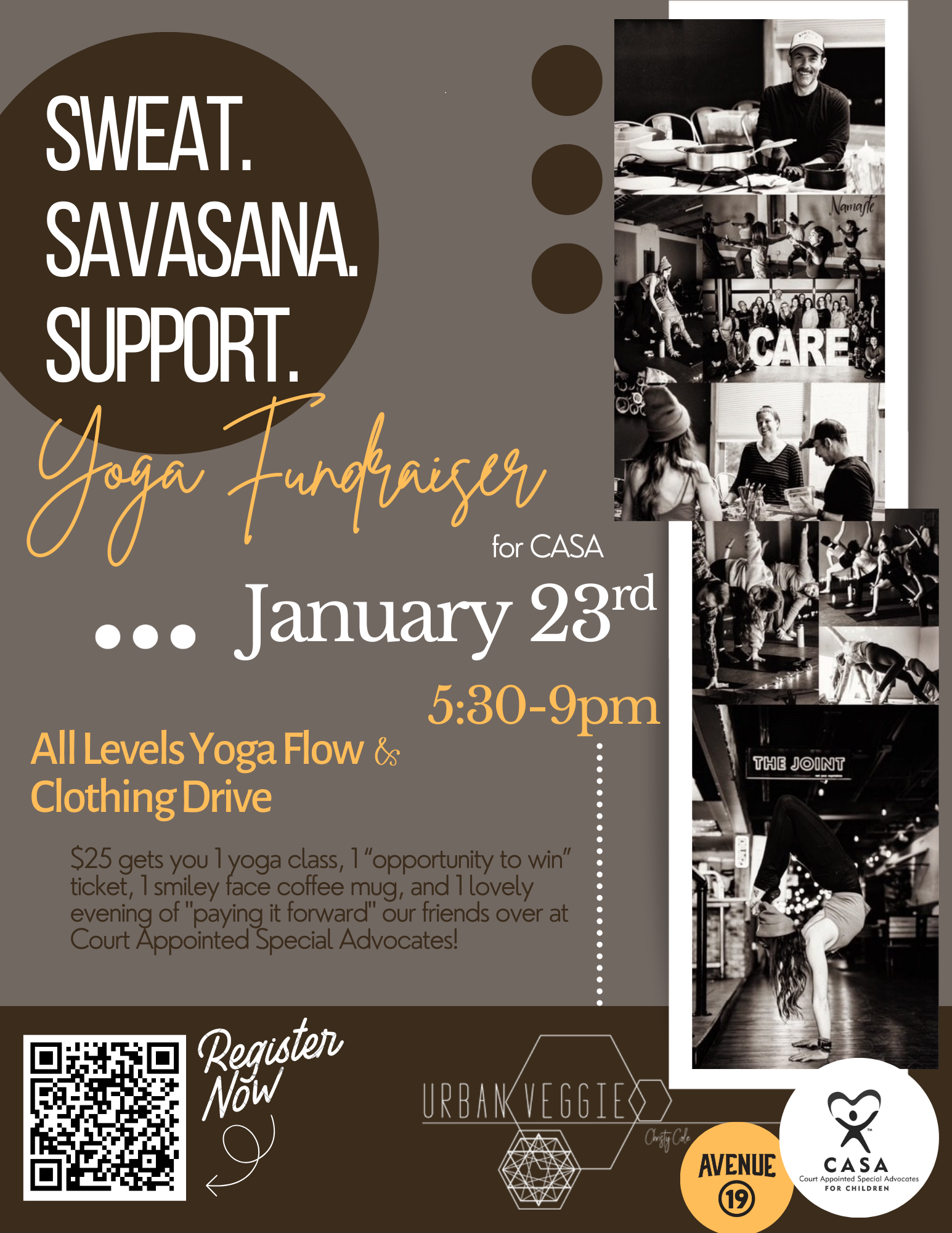 Yoga Fundraiser for CASA
