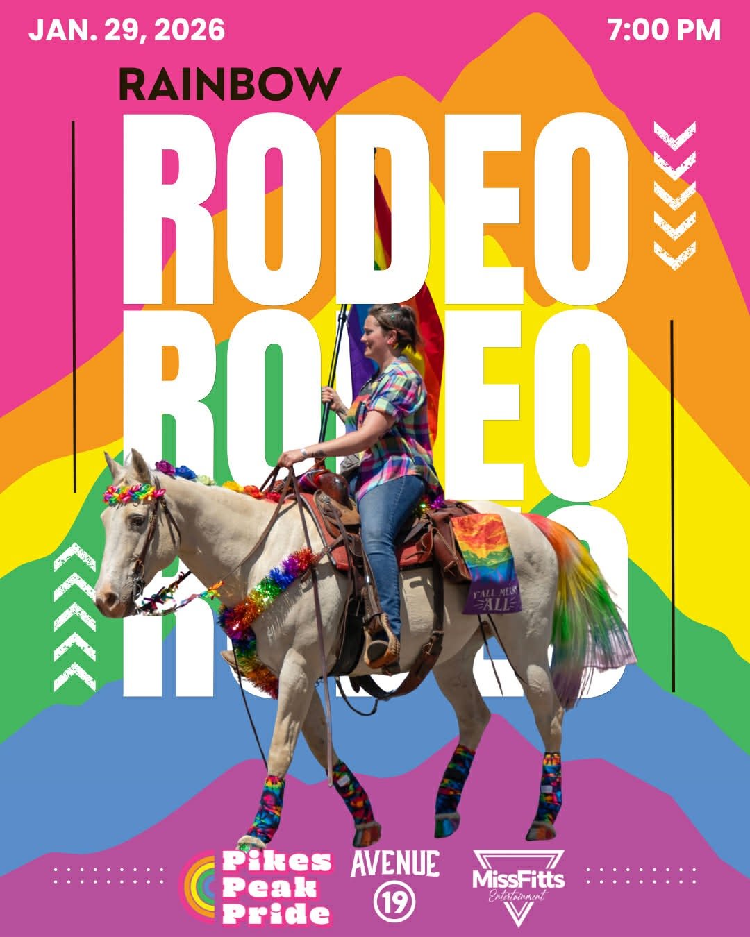 Rainbow Rodeo | Pride Night - January Edition