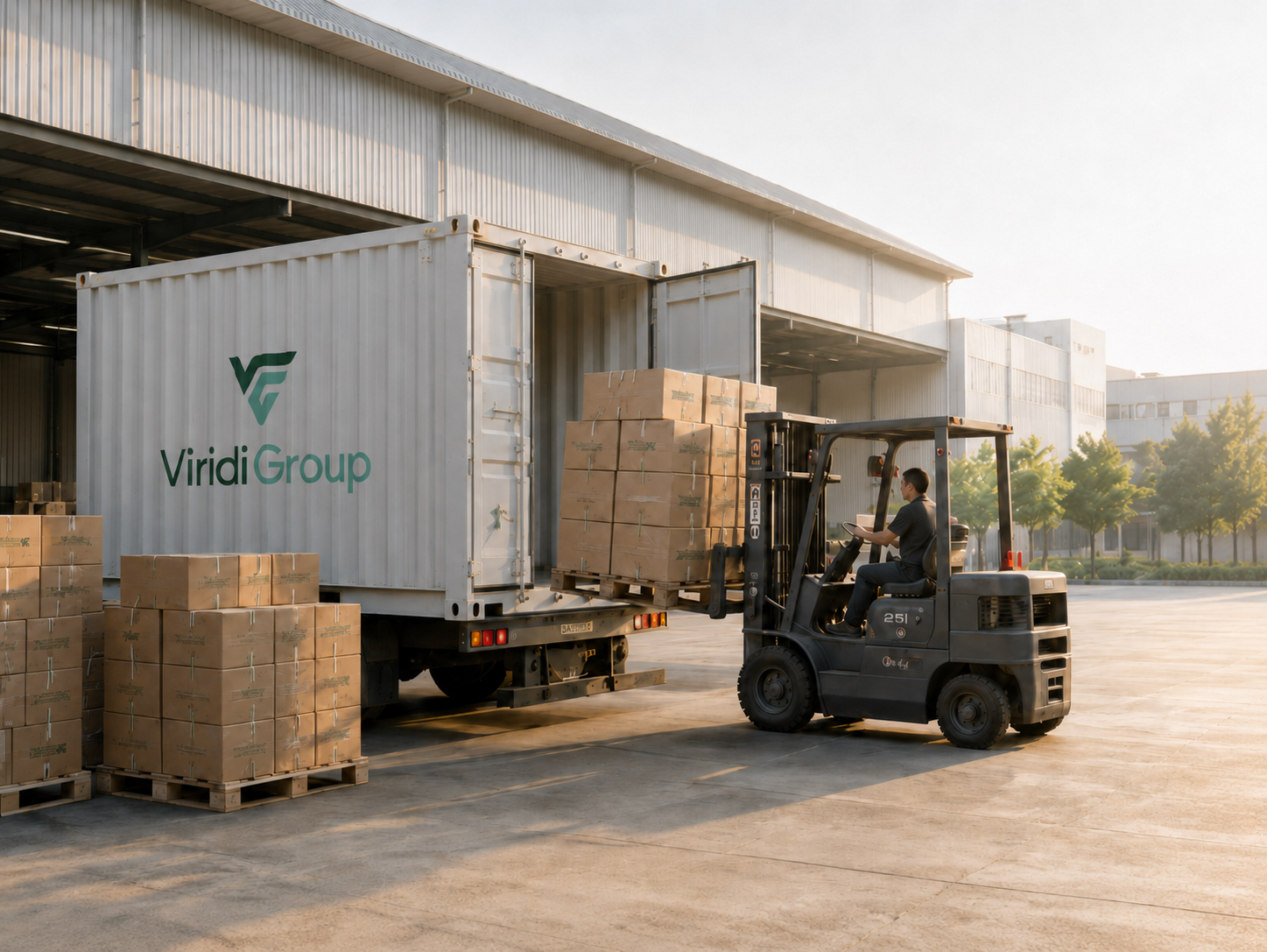 Wholesale artificial flower export and shipping — Viridi Group Indonesia factory to global retail brands