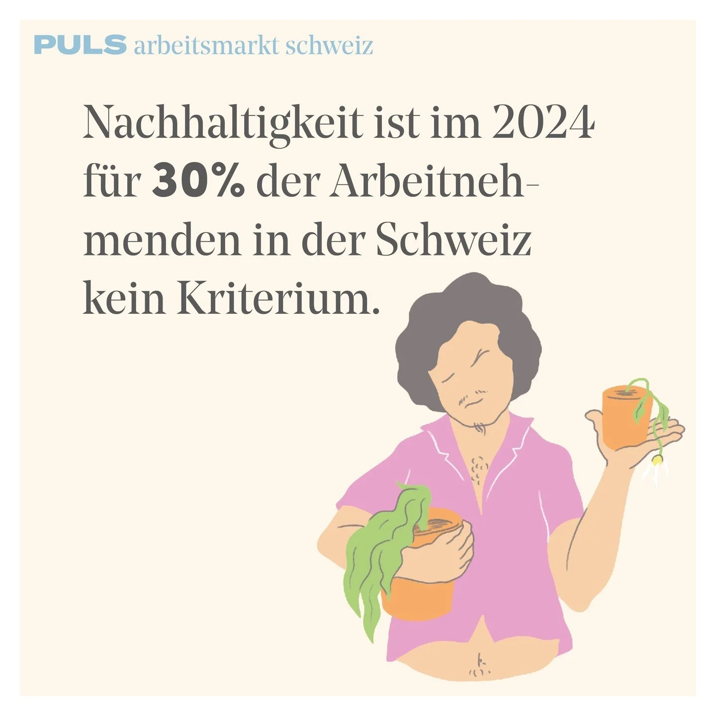 Und was sagen die Arbeitnehmenden eigentlich zum Thema Gleichberechtigung? Jetzt die exklusive und repr&auml;sentative Studie &laquo;PULS Schweizer Arbeitsmarkt 2024&raquo; herunterladen: www.puls-arbeitsmarkt.ch (Link in Bio)
