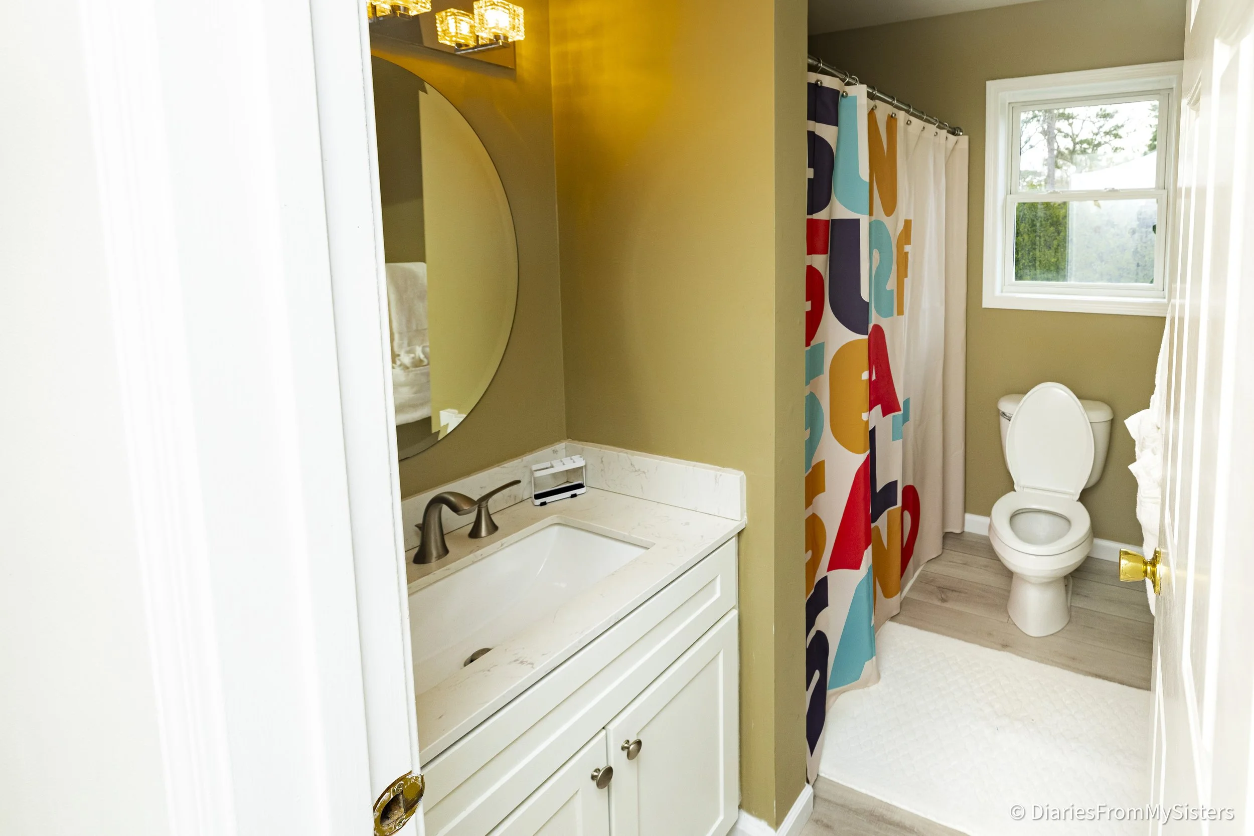 Bathroom with Tub / Shower Shared with Secondary Bedrooms