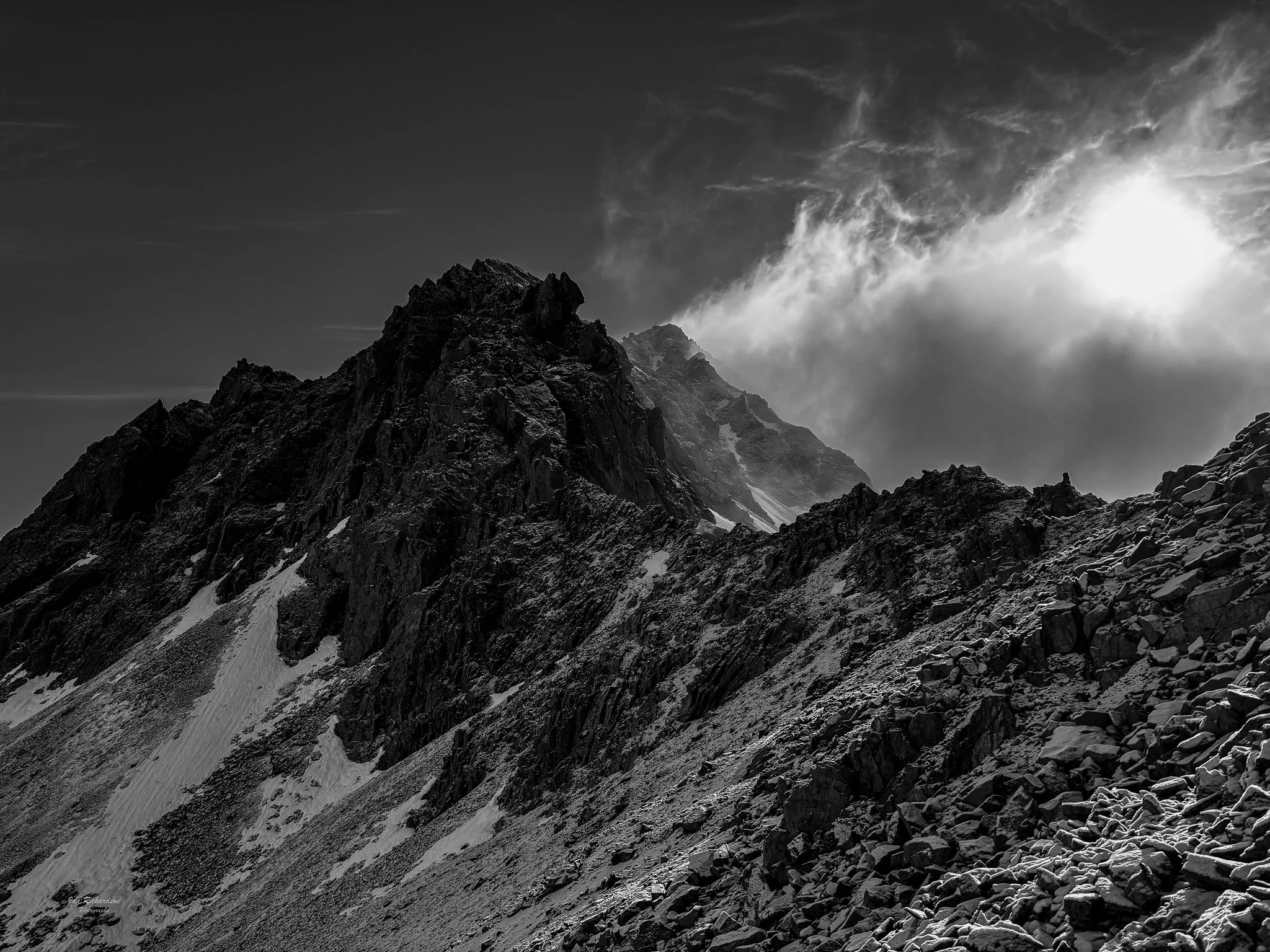 Mt Temple Col
