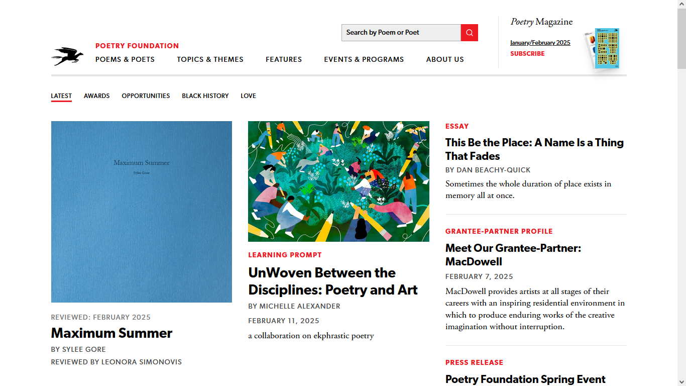 Maximum Summer Poetry Foundation 2.png