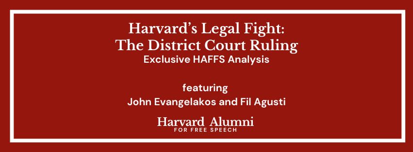 Harvard’s Legal Fight: The District Court Ruling