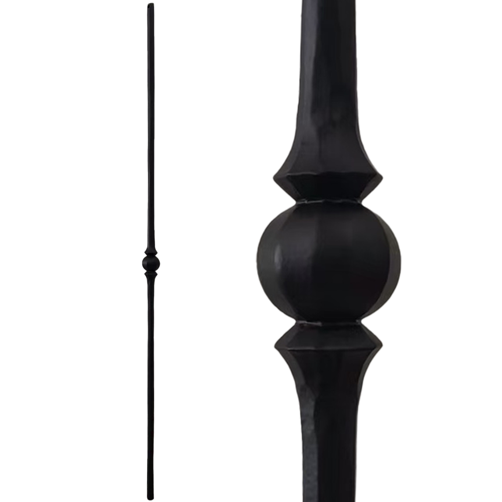 14MM HAMMERED SINGLE BALL BALUSTER