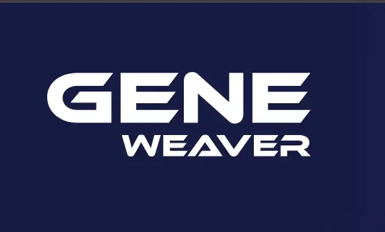 Gene Weaver logo on dark navy background