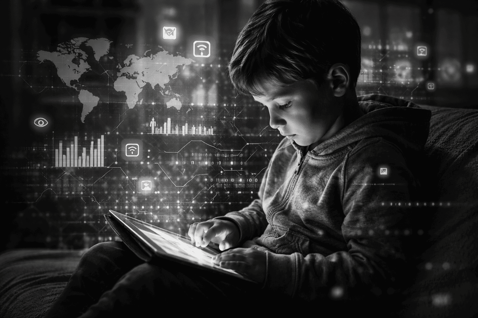 ¿Es legítimo que el modelo económico dominante en lo digital se base en convertir la vida,y especialmente la infancia, en materia prima?