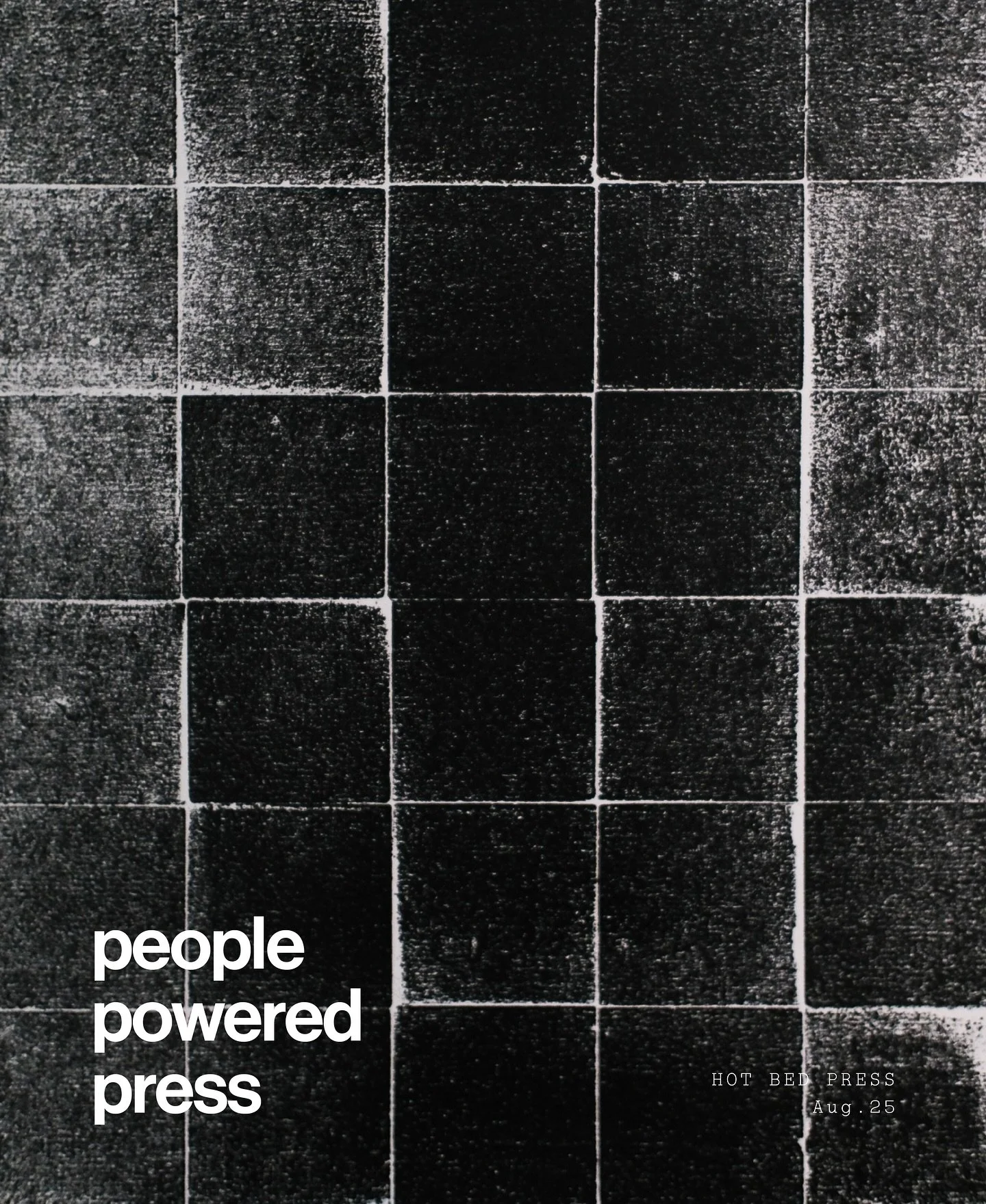 Get down to @hotbedpress while the @peoplepoweredpress exhibition is still on&hellip; it&rsquo;s such an experience. 

As a type and letterpress lover, it was always going to appeal to me &mdash; but coming home with a print made on a record breaking