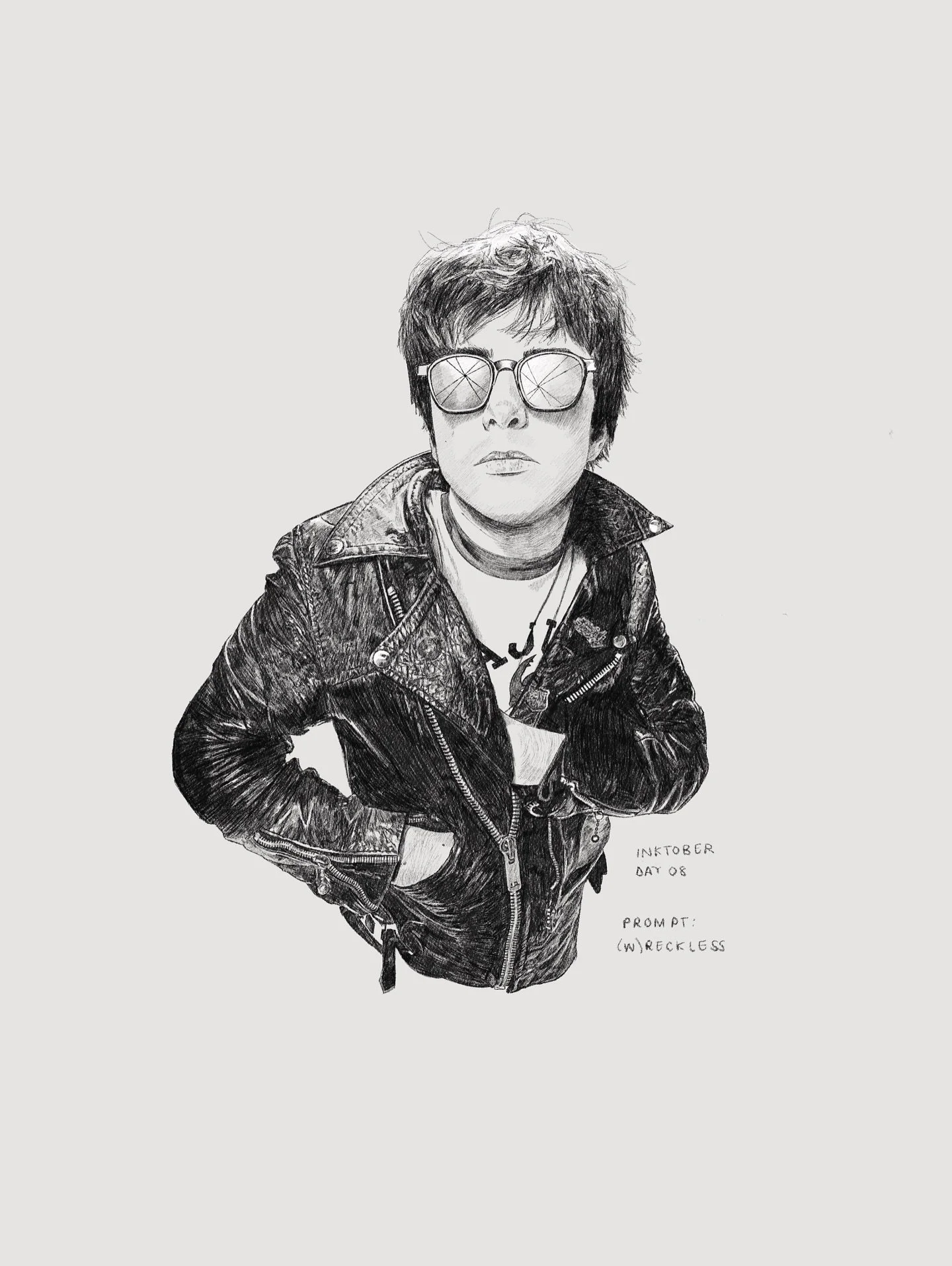 Drawing every day always feels like an impossible challenge. I don&rsquo;t have time, the right moment, the right tools etc etc&hellip; excuses excuses. 

This year I decided on a whim to try @inktober and I&rsquo;m absolutely loving it. Every time I