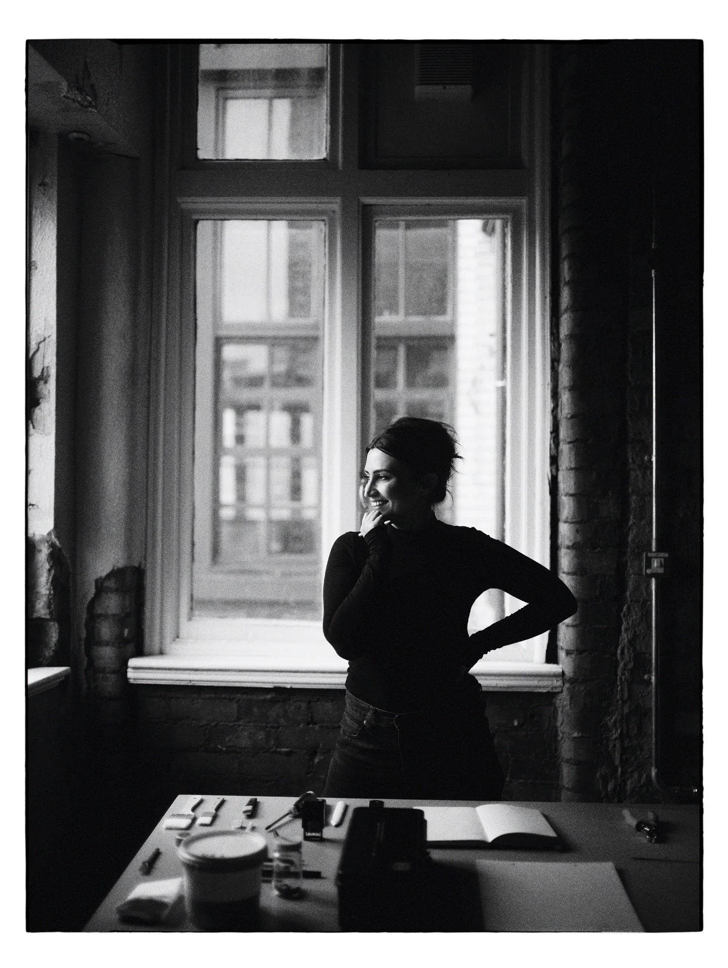 Last week, @bytomw and I headed to Seesaw to document some behind the scenes content of our book.

As I walked into the room I was stunned &mdash; look at those windows! We have so many amazing old buildings in this city, they need preserving and enj