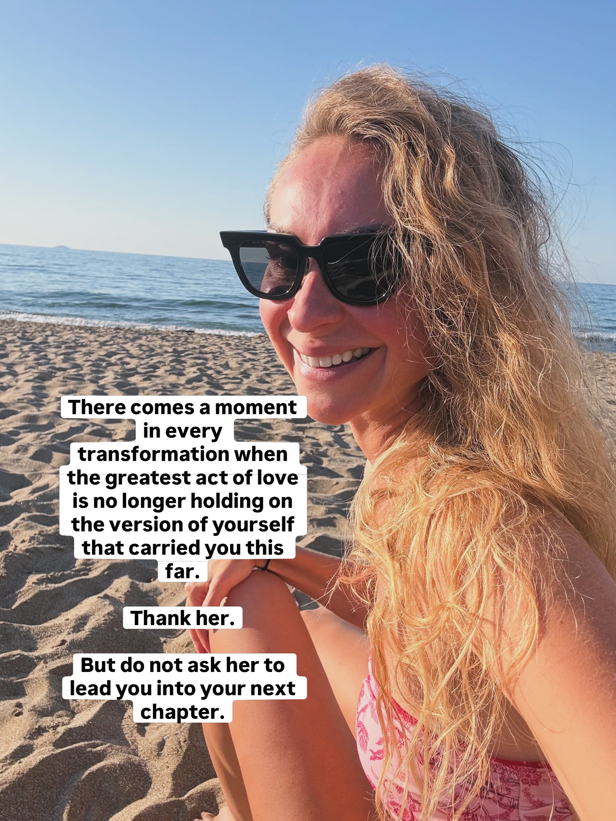 Today I&rsquo;m celebrating the woman I was (yesterday.. ). Today a new version of me was born 🥹

🦋 A version that no longer leads from fear.

🦋 No longer seeks permission or validation. 

🦋 No longer abandons herself to belong.

🦋 No longer see