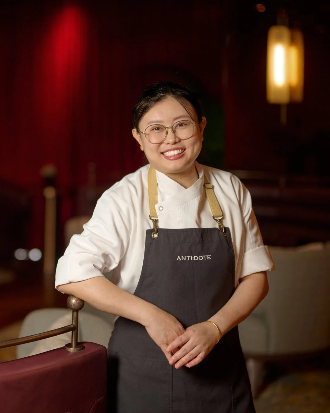 Meet the talent behind the kitchen at ANTI:DOTE.

Born and raised in Taiping, Malaysia, Chef Ling brings over 15 years of experience to her role as Junior Sous Chef. Her culinary journey began in Penang, where her passion for cooking first took shape