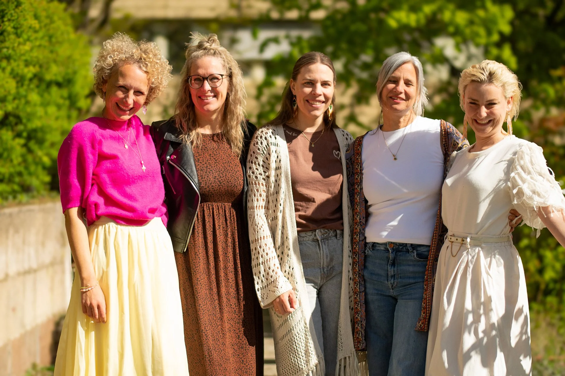 Unsere liebsten "Patentanten" Jessy, Julia und Mel
