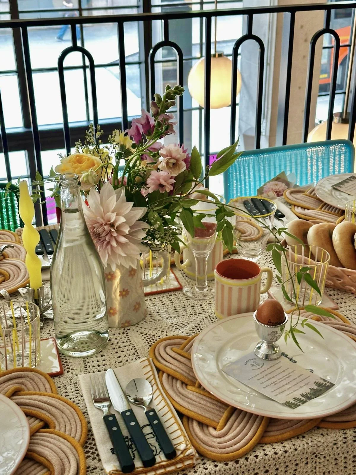 Shrimps X Oliver Bonas homeware collection launch brunch