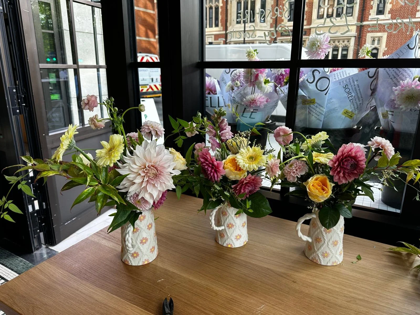 Shrimps X Oliver Bonas homeware collection launch brunch