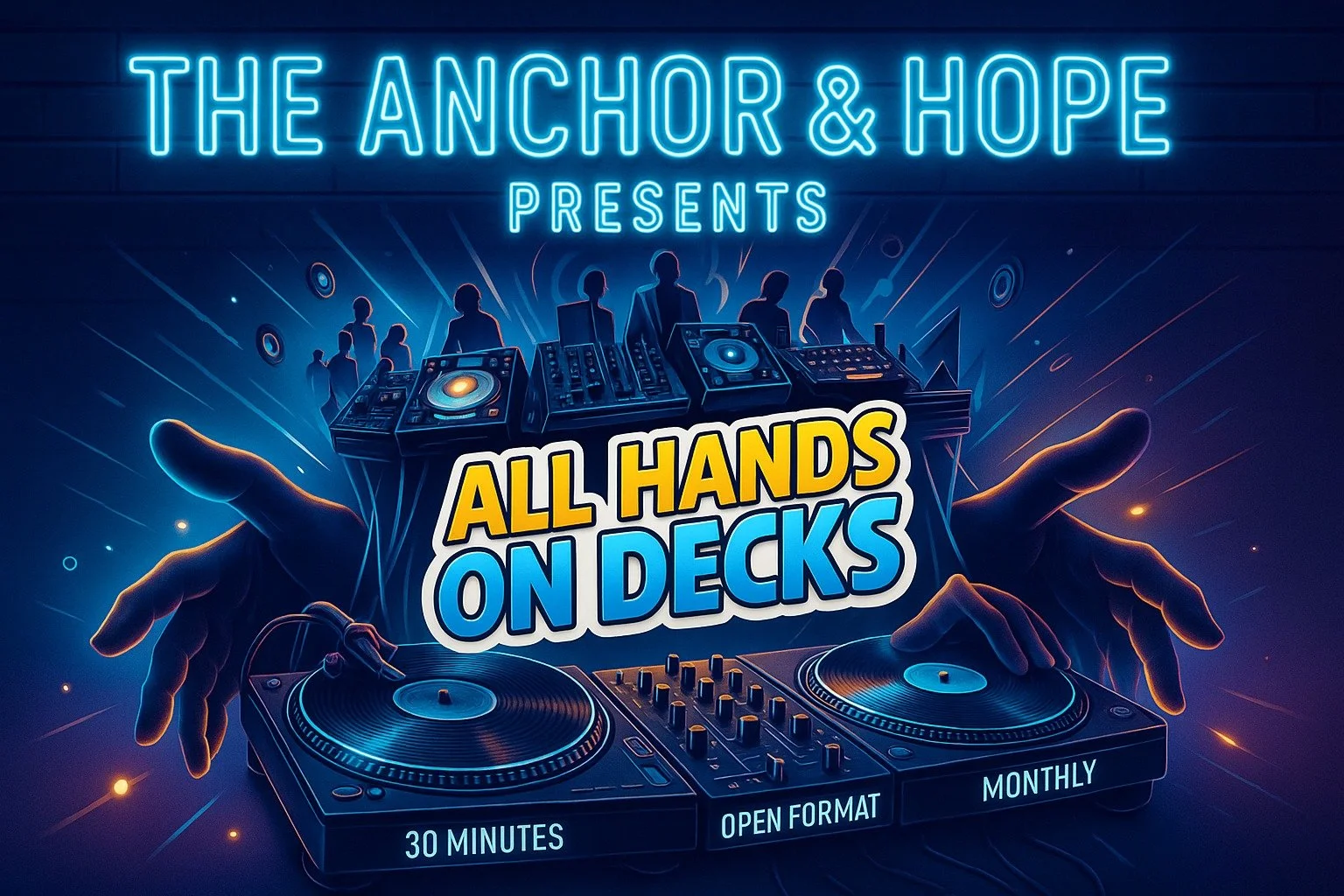 All Hands on Decks “Digital” @ The Anchor &amp; Hope, Salisbury