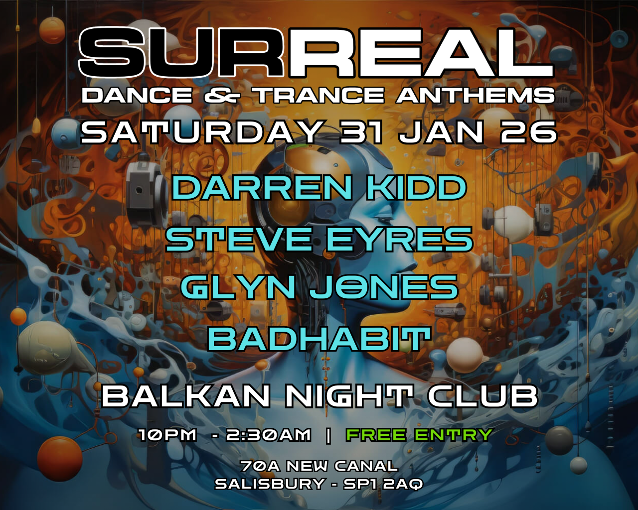 Surreal - Dance Anthems, Club Classics &amp; Trance