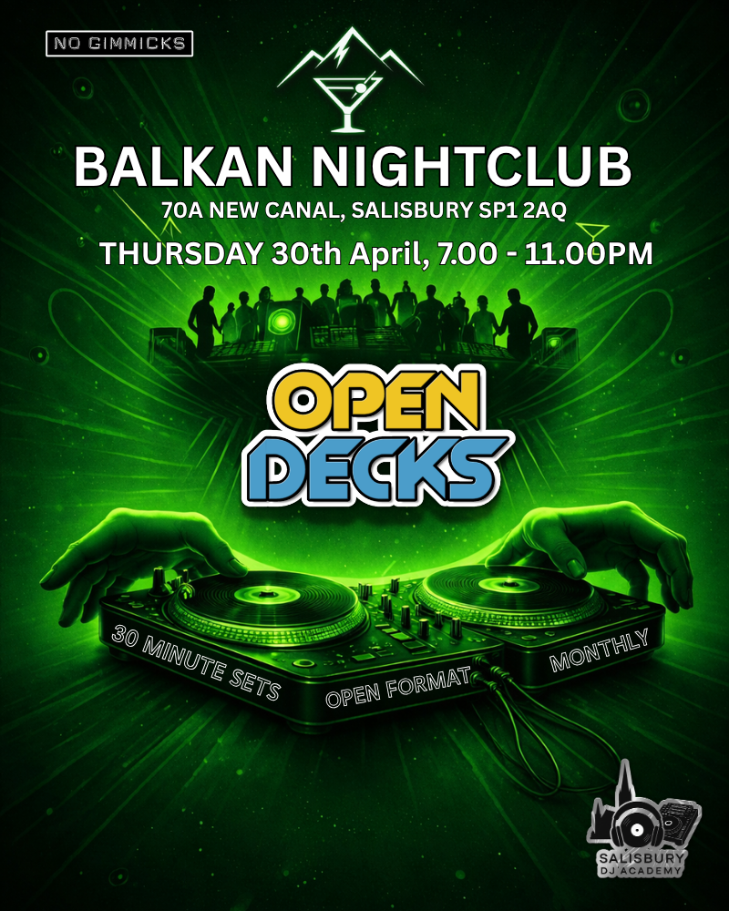 All Hands on Decks “Digital” @ Balkan Nightclub, Salisbury