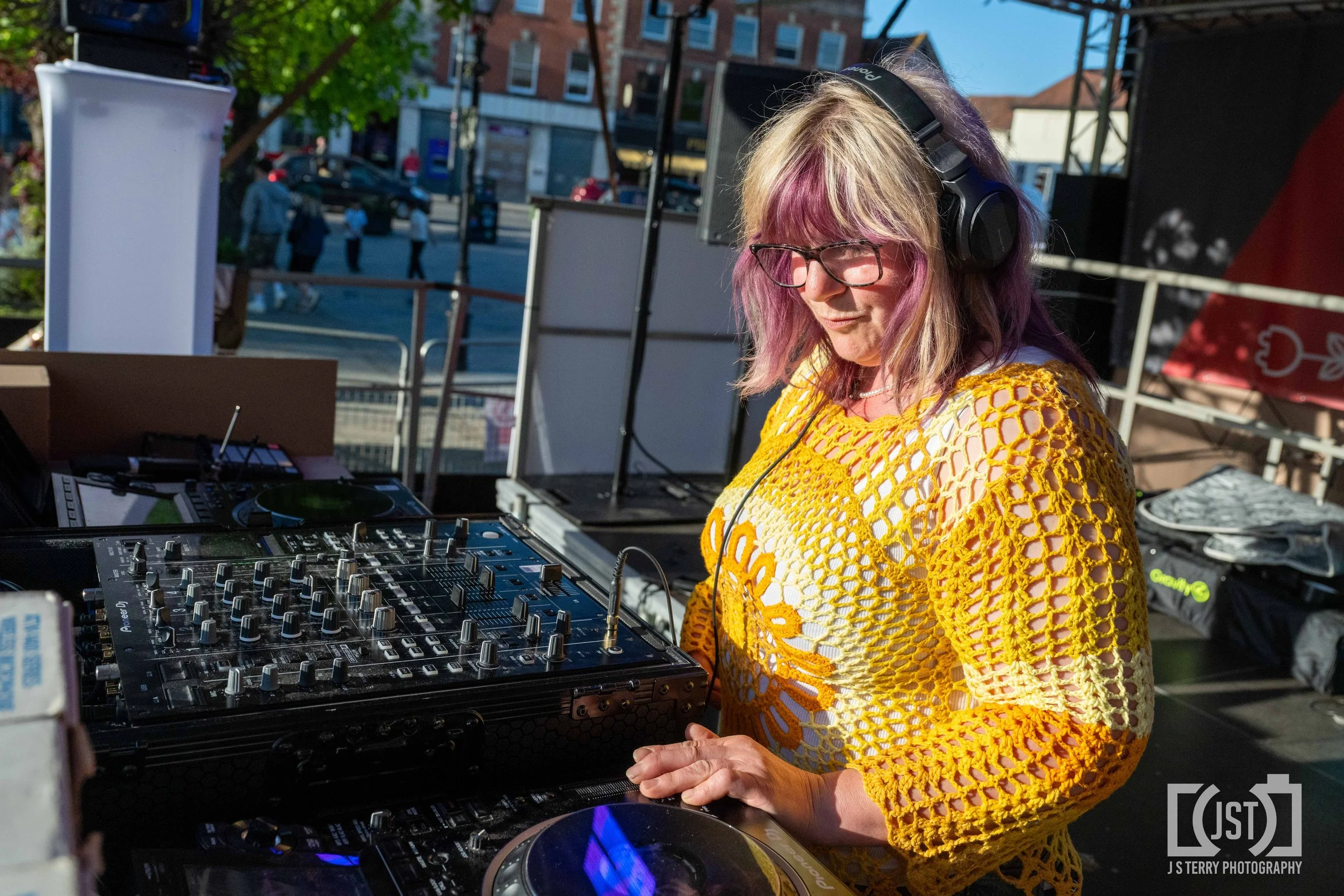 Stacy Lucas at Party in the Square - April 2026
