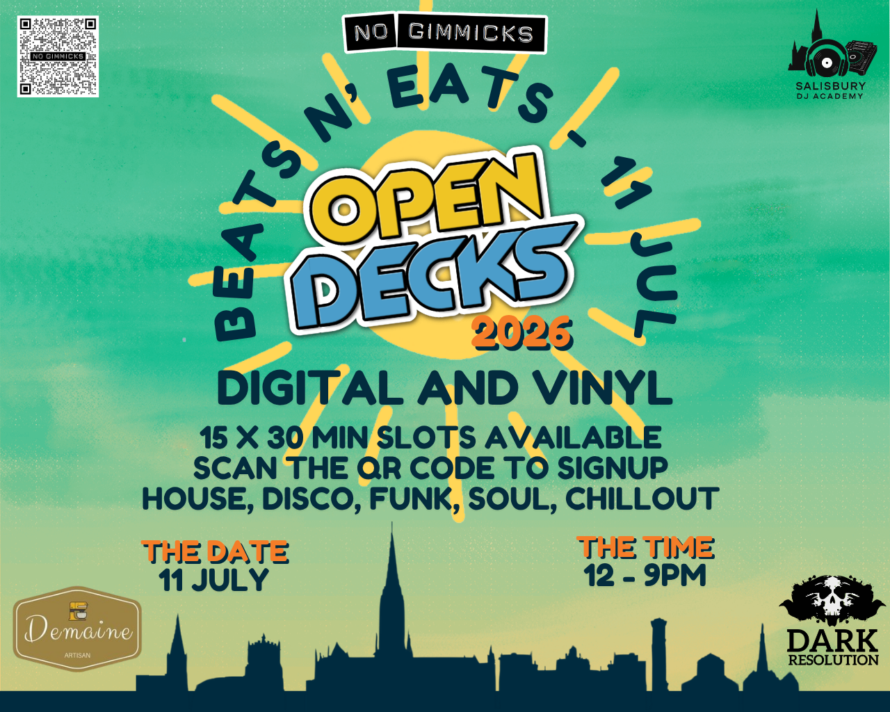 Beats N Eats - Open Decks 2026