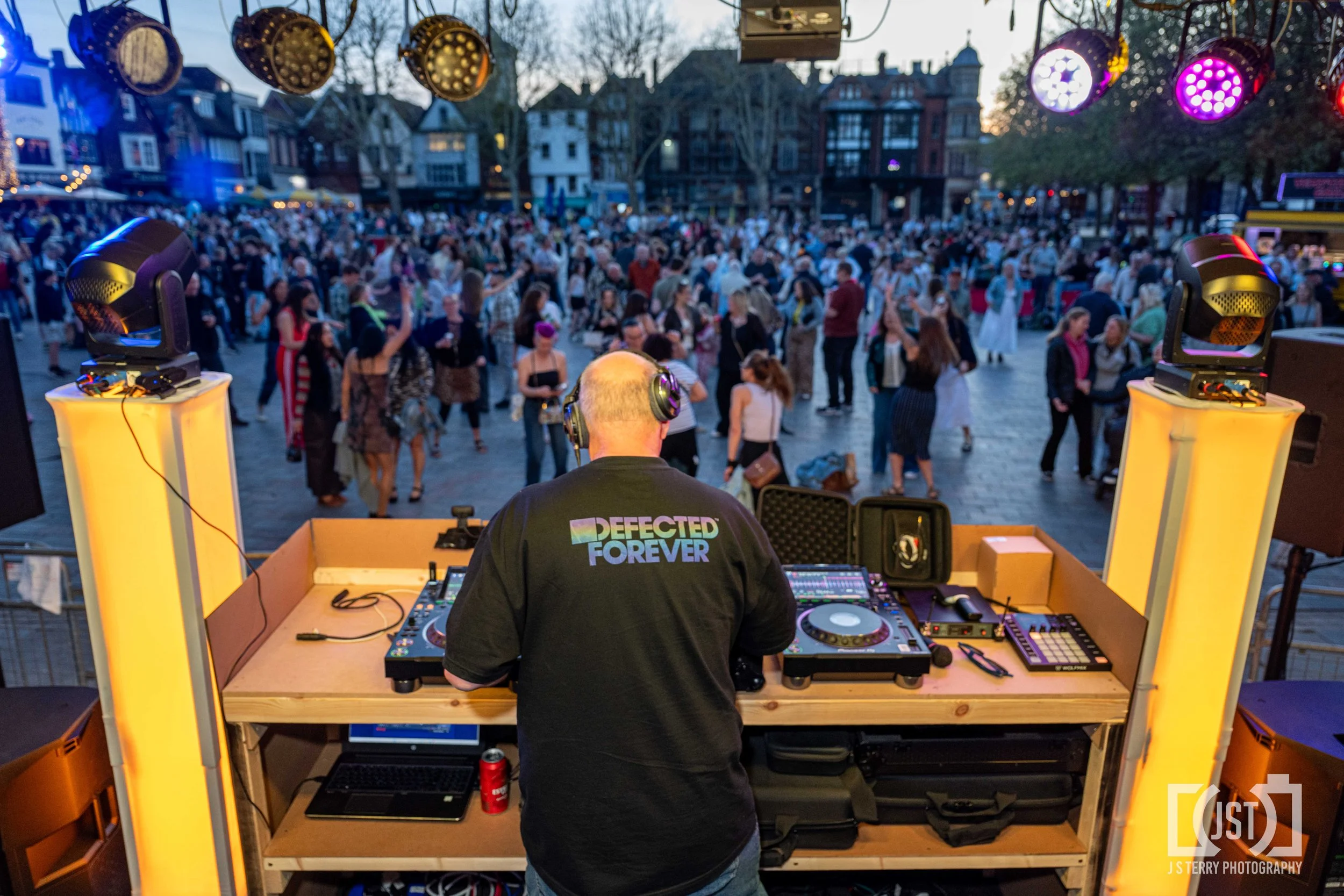 Darren Kidd at Party in the Square - April 2026