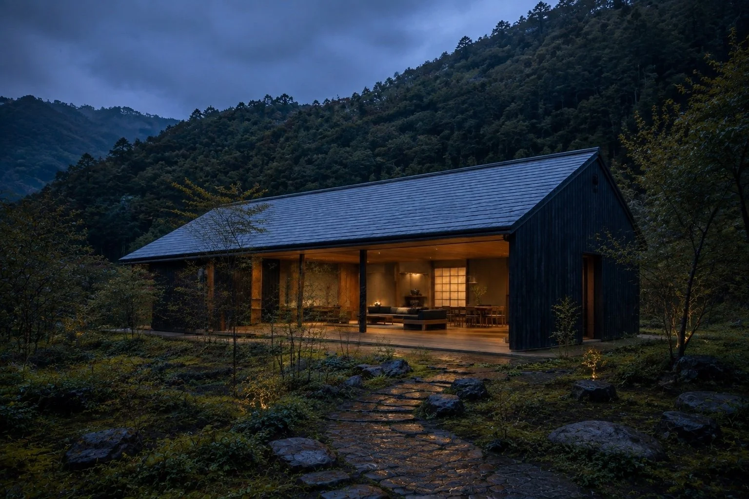 山間のvilla（project）