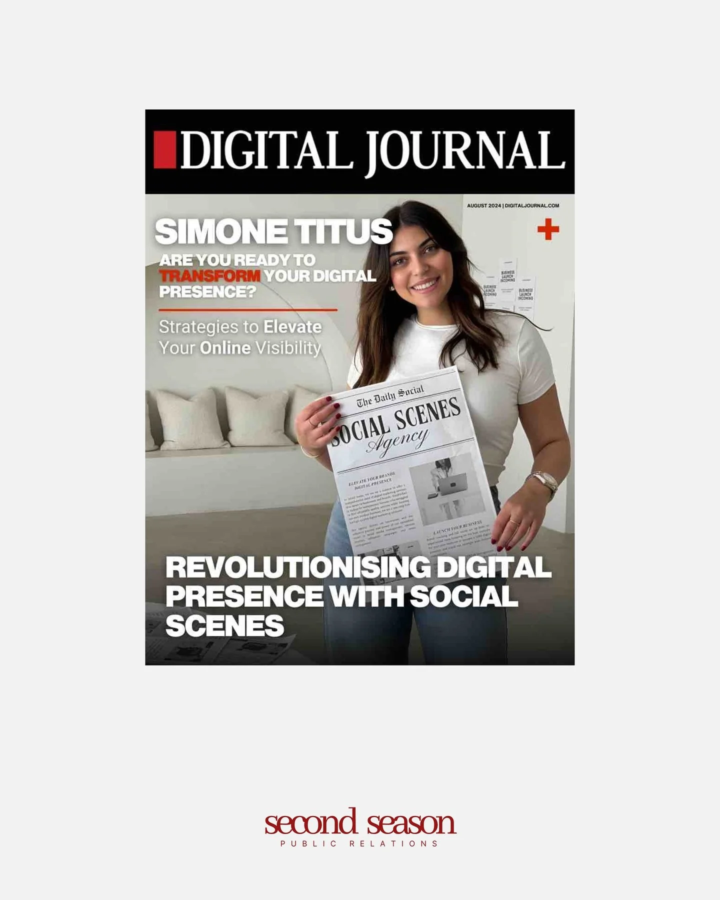 A publish for @social.scenes.agency in the Digital Journal 🫶🏽