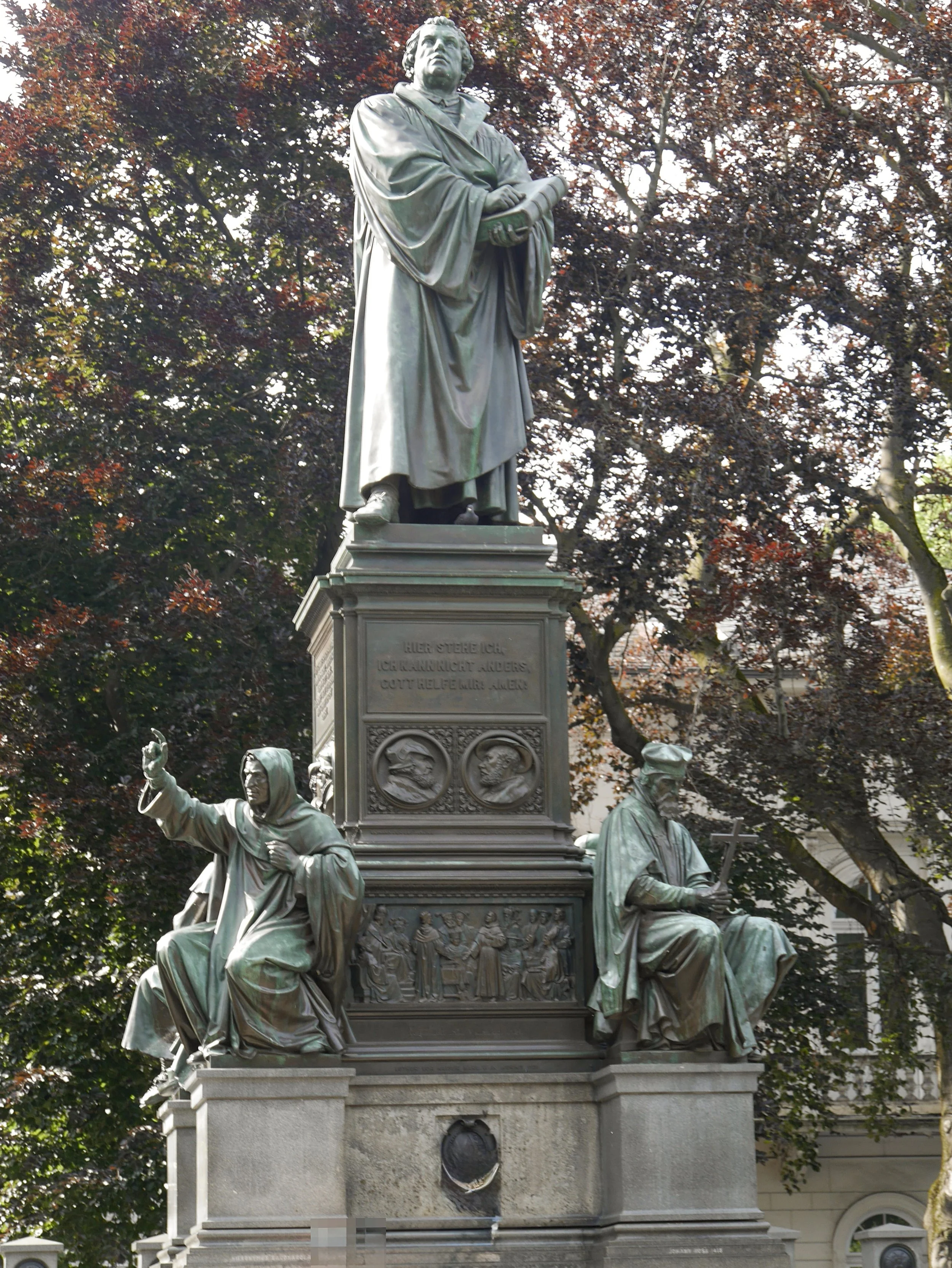 Luther Monument in Worms, Germany