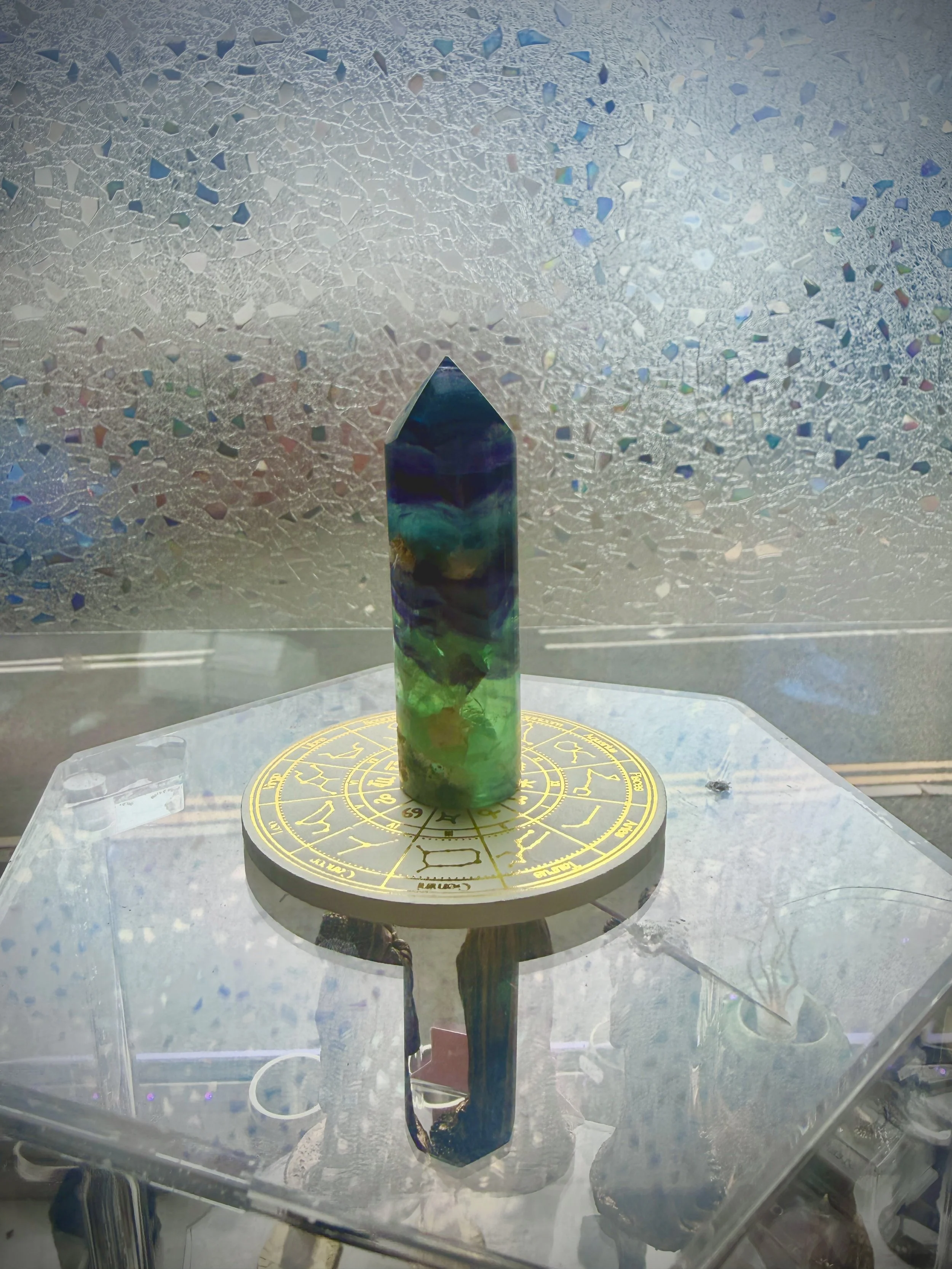 Fluorite Tower 9cm