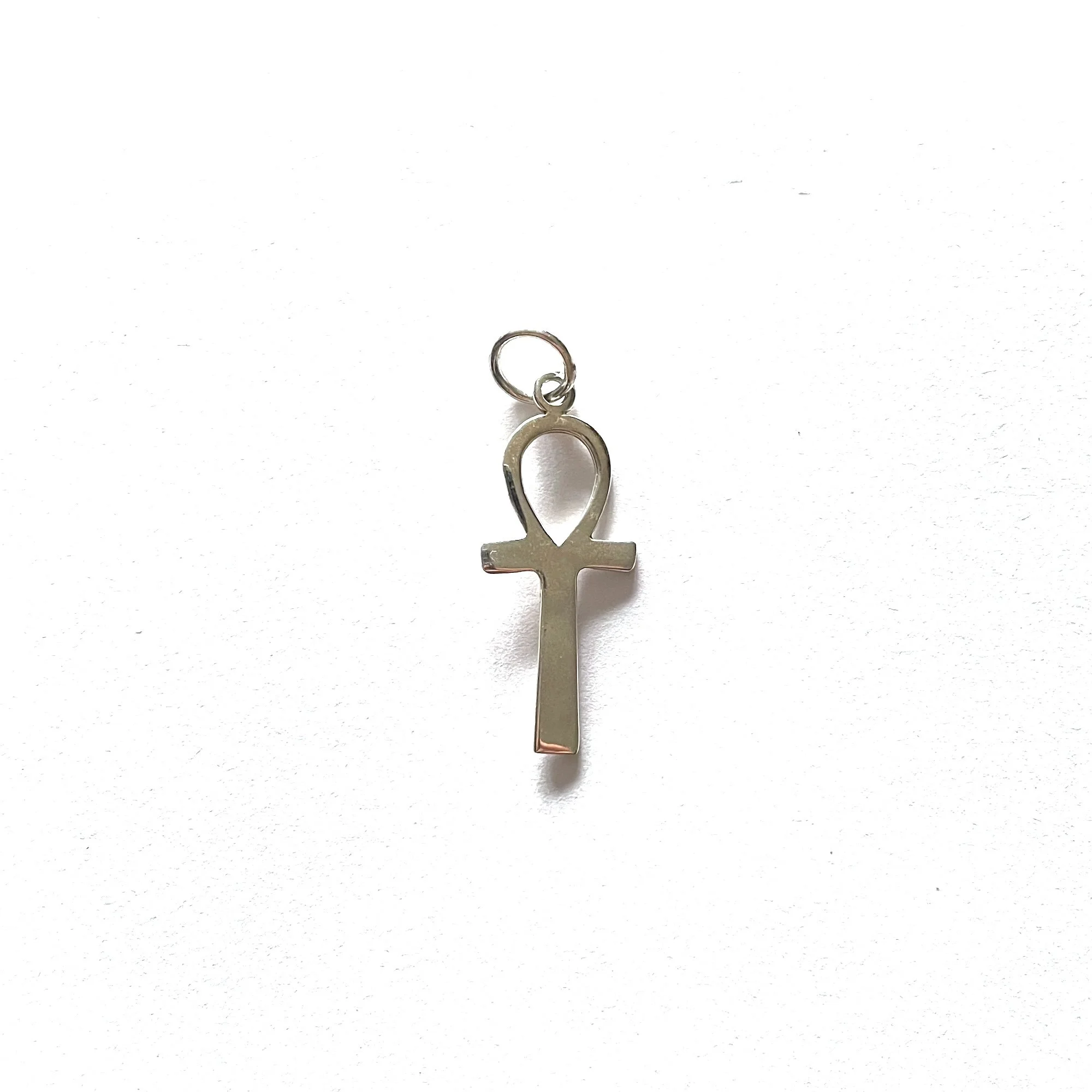 Ankh Silver Pendant Medium