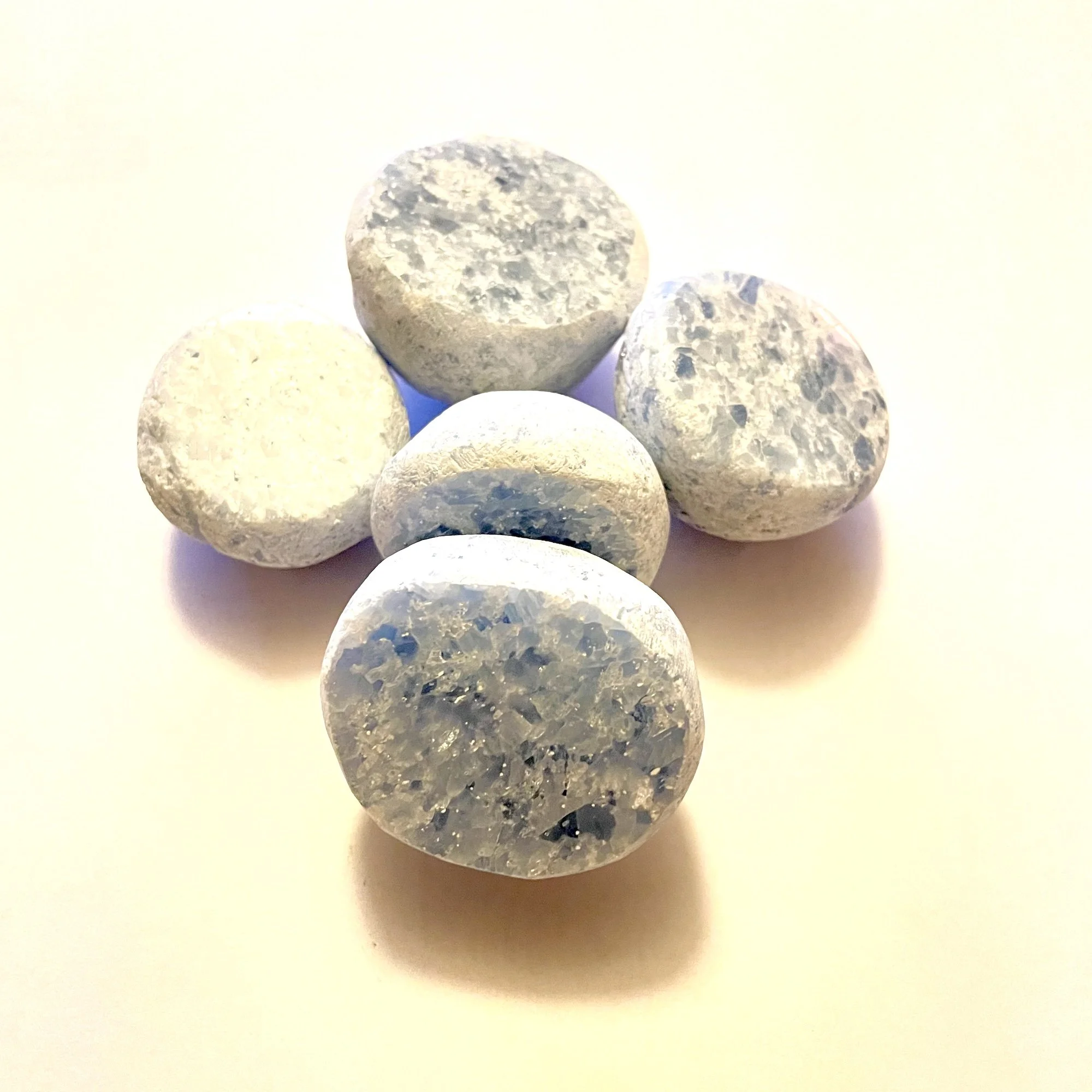 blue calcite dragons egg1.JPG