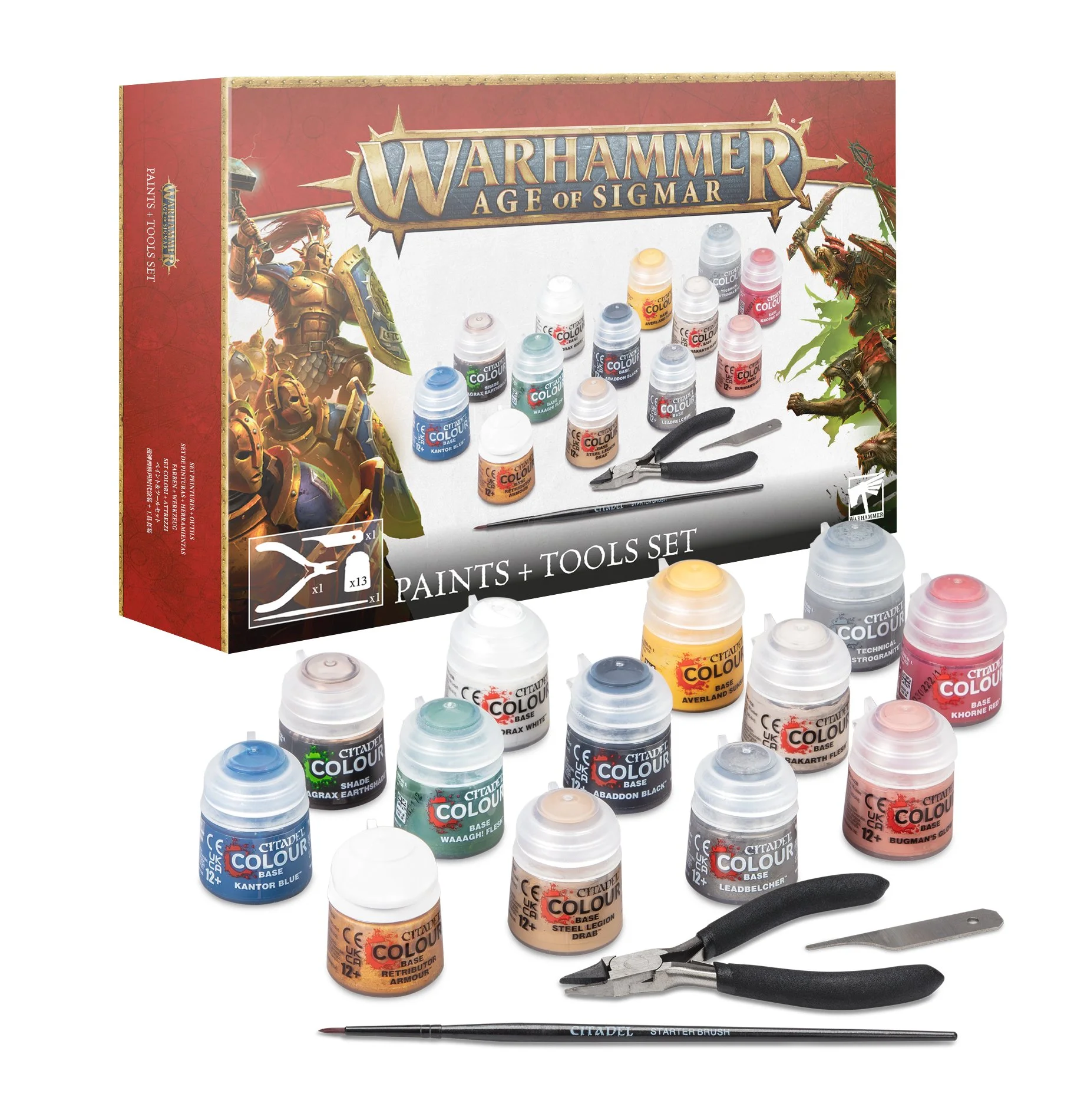 Age of Sigmar Paints and Tools 80-17