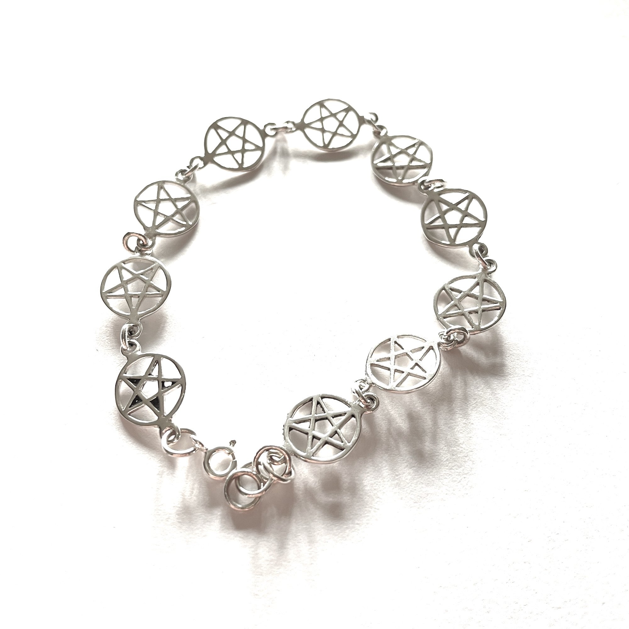 pentagram bracelet silver2.JPG