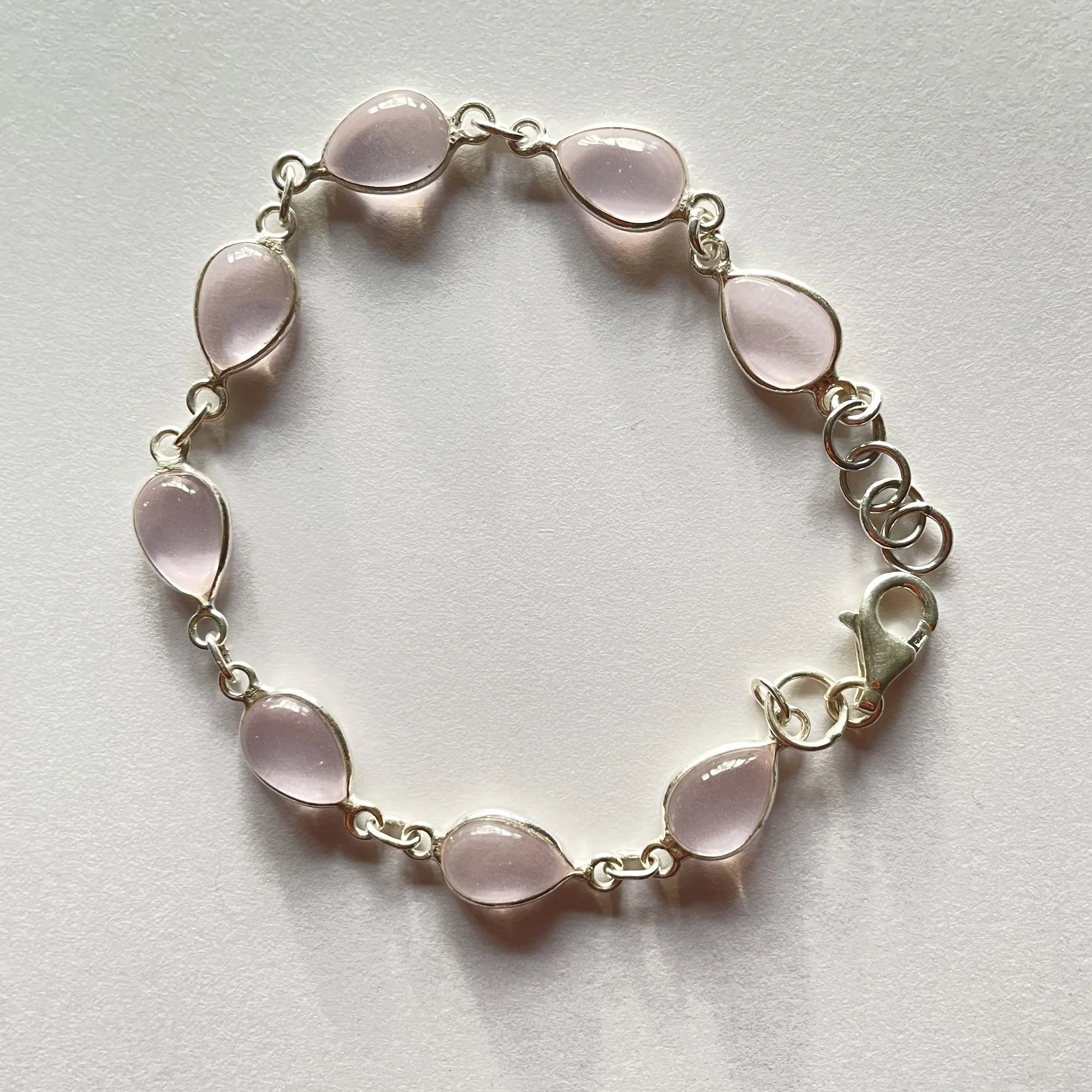 rose qtz teardrop bracelet3.JPG