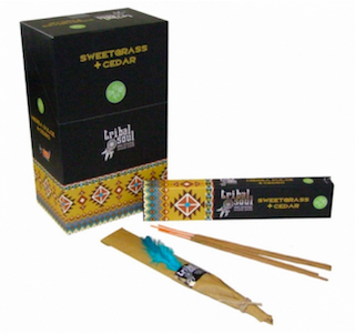 Tribal Soul Sweetgrass and Cedar Incense Sticks.png