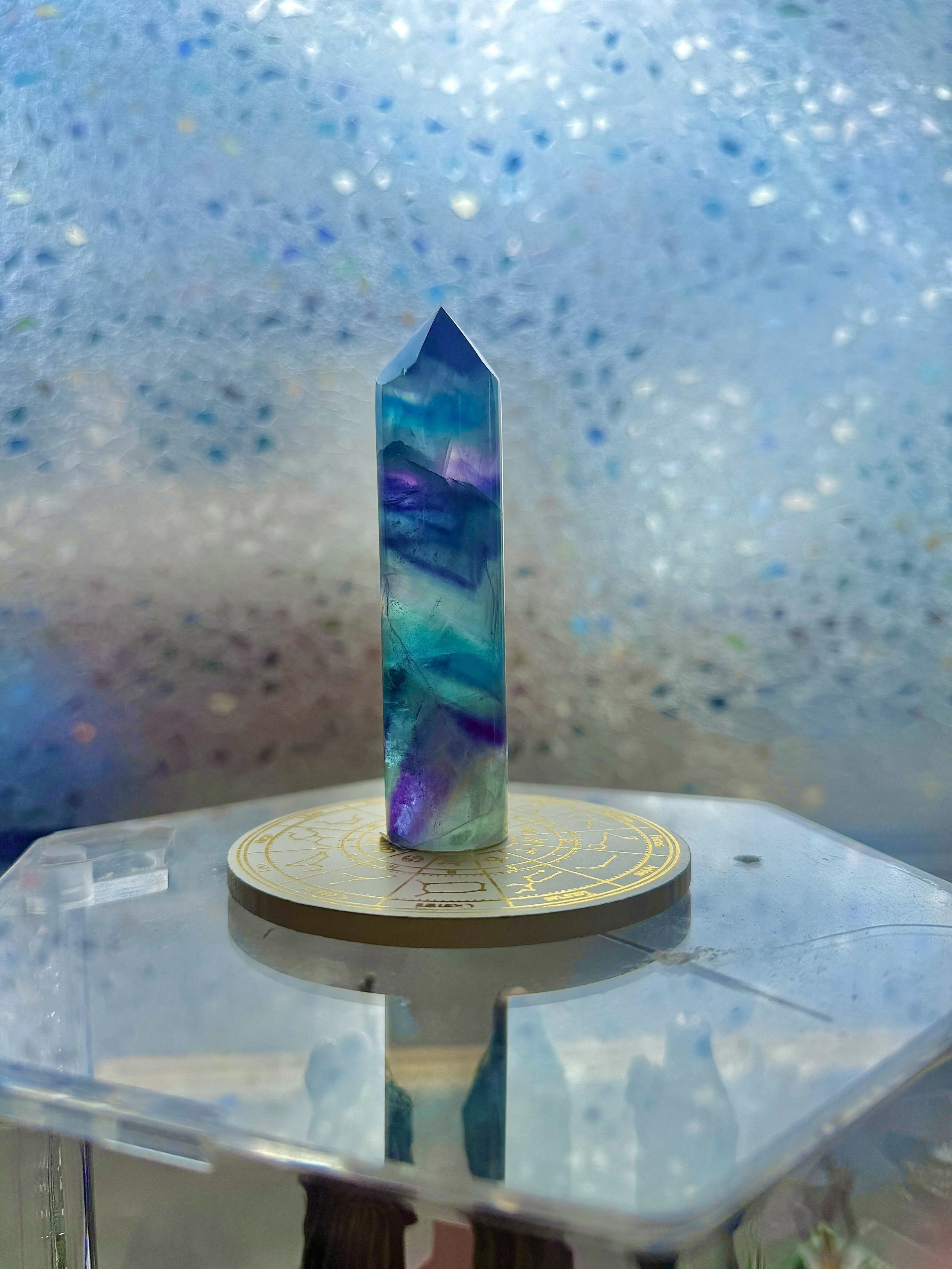 fluorite tower 10.5cm