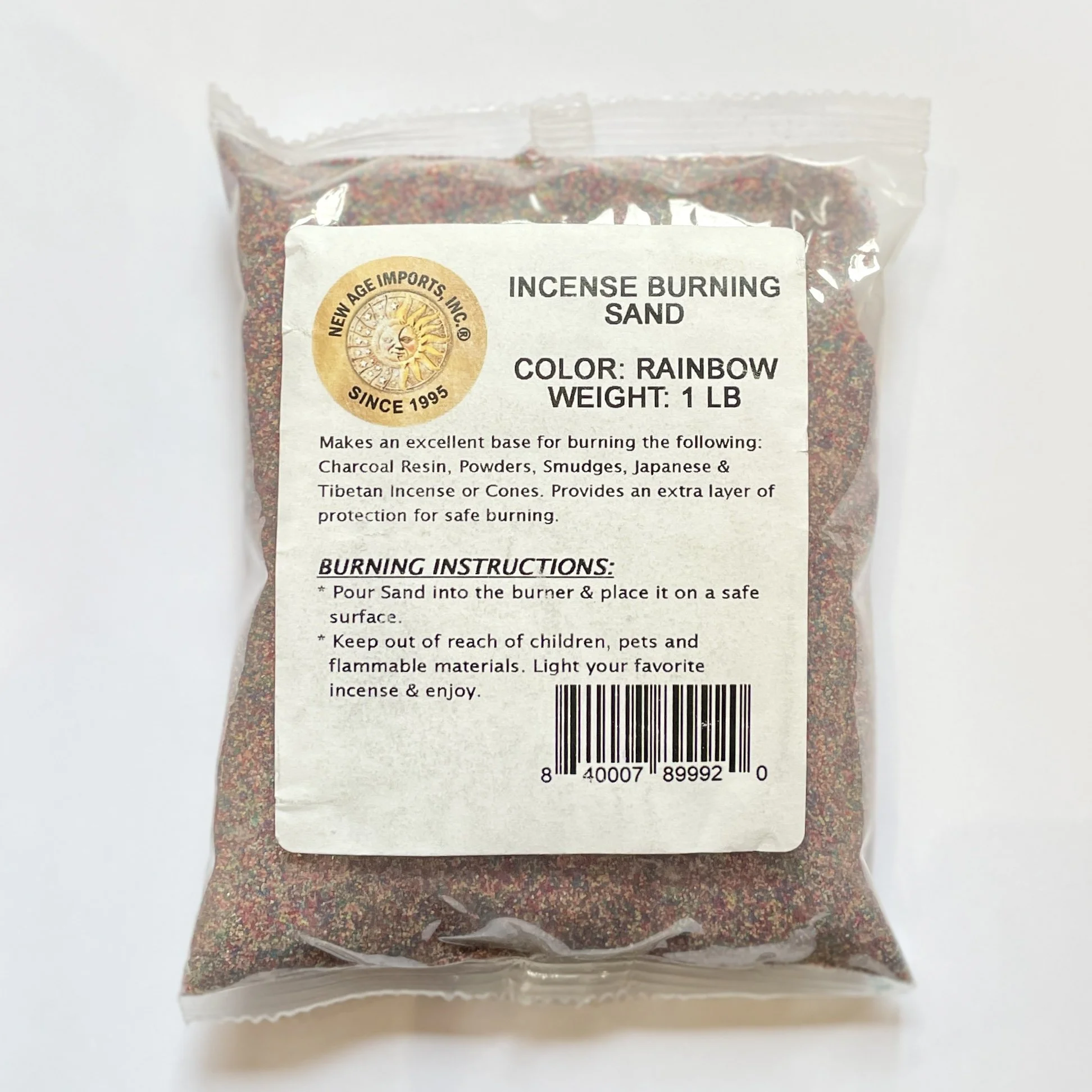 Incense Burning Sand Rainbow colour