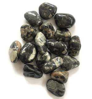 Silver Leaf Jasper Tumble