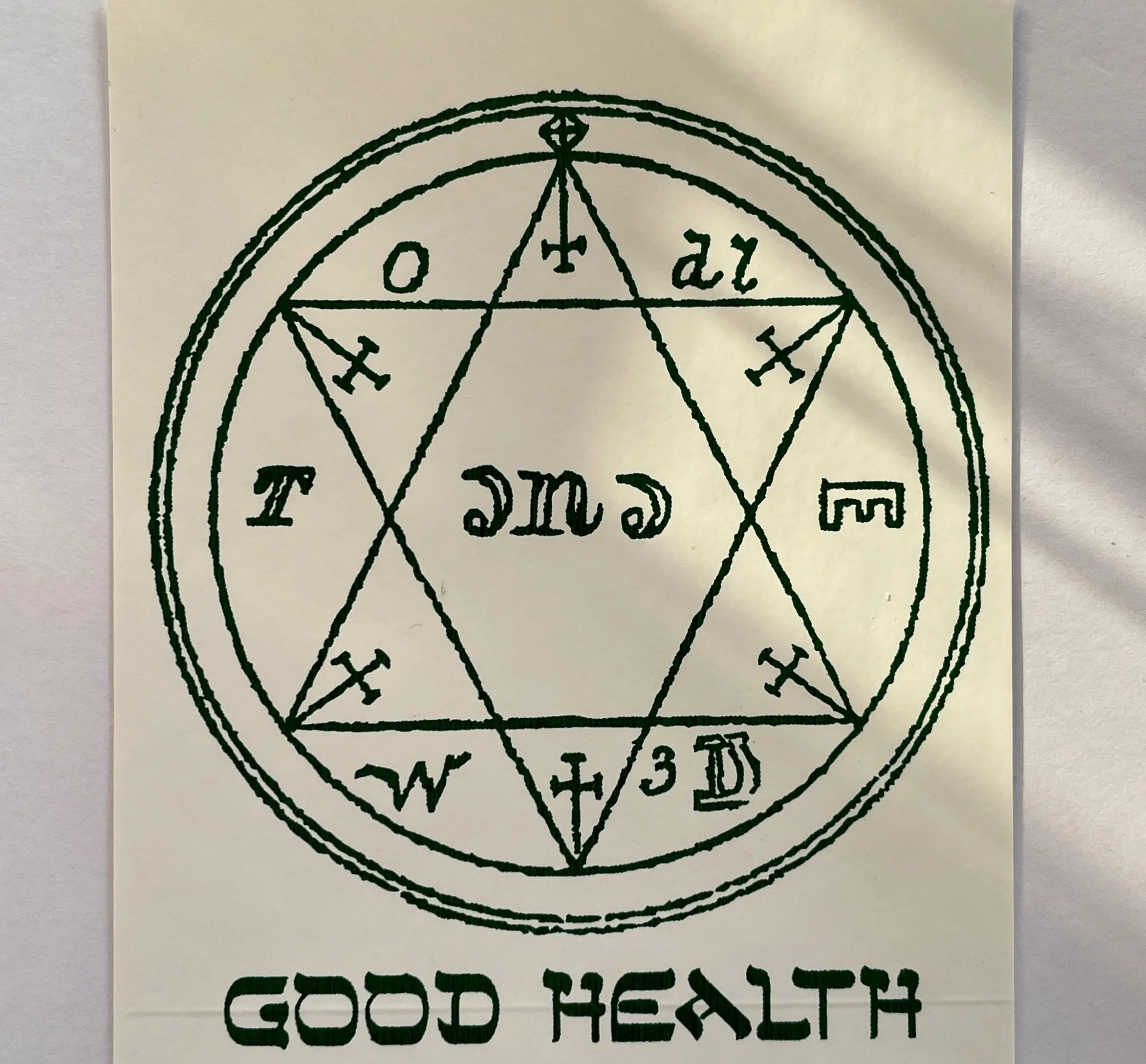 Good Health Sticker