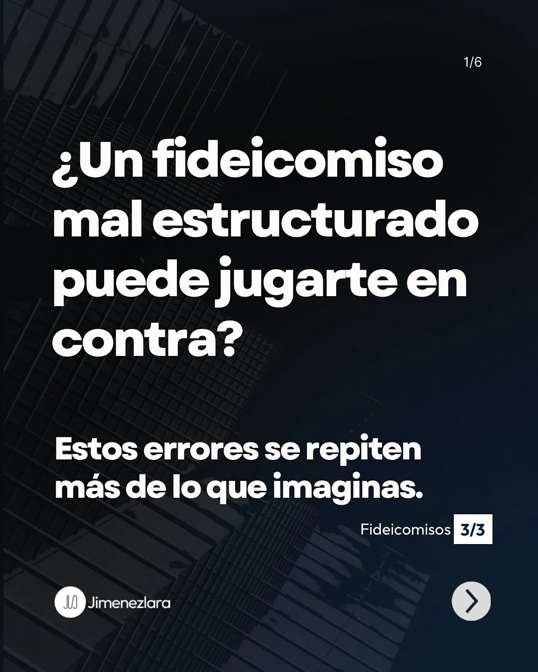 Cerramos esta semana con la tercera parte sobre fideicomisos inmobiliarios.

Ya viste qu&eacute; es y c&oacute;mo funciona. Ahora toca hablar de lo que pocos mencionan:
los errores m&aacute;s comunes al estructurarlo y c&oacute;mo pueden jugarte en c