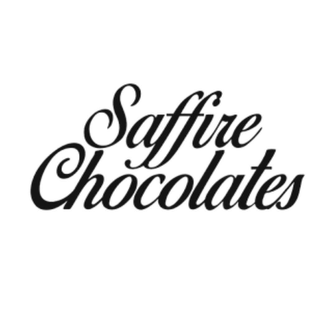 Black text that says 'SelfieChocolate' in a cursive font.