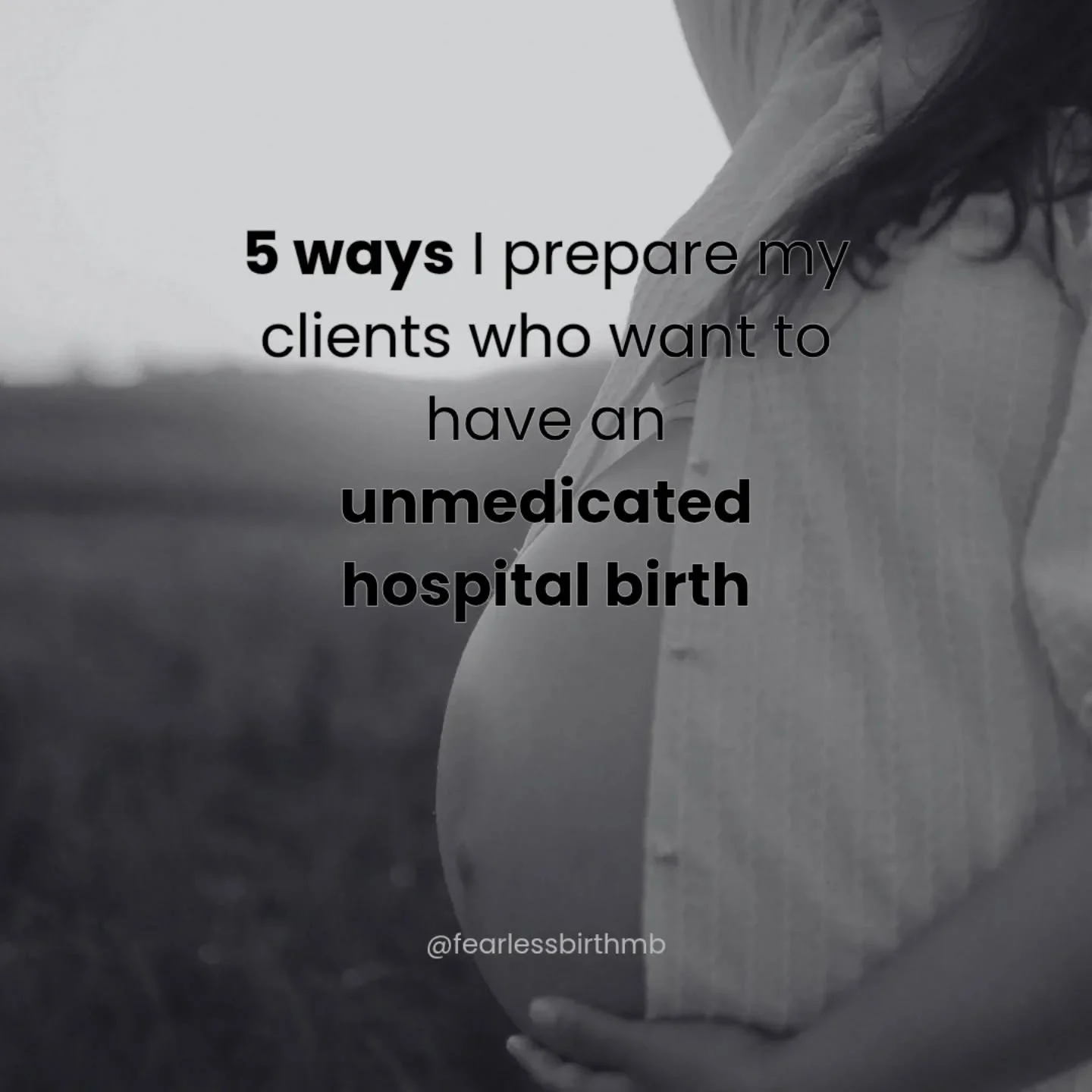 Women who feel the most confident going into birth are usually the ones who:
&bull; understand how birth actually works
&bull; know their options inside the hospital system
&bull; prepare mentally and emotionally beforehand
&bull; and feel confident 