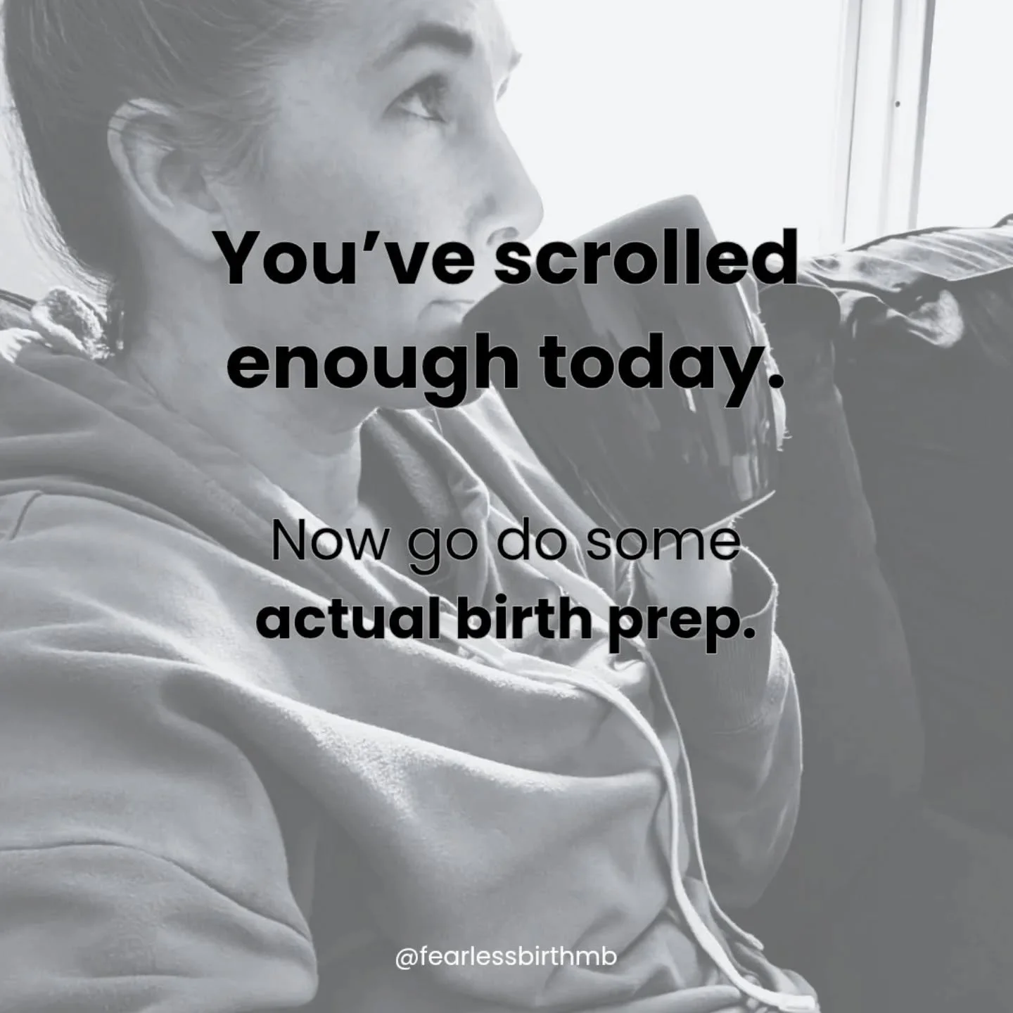 There&rsquo;s nothing wrong with learning from Instagram, but birth prep has to go deeper than saving reels and scrolling at 2am.

Real preparation looks like understanding your body, your options, and how to navigate birth with confidence.

If you w