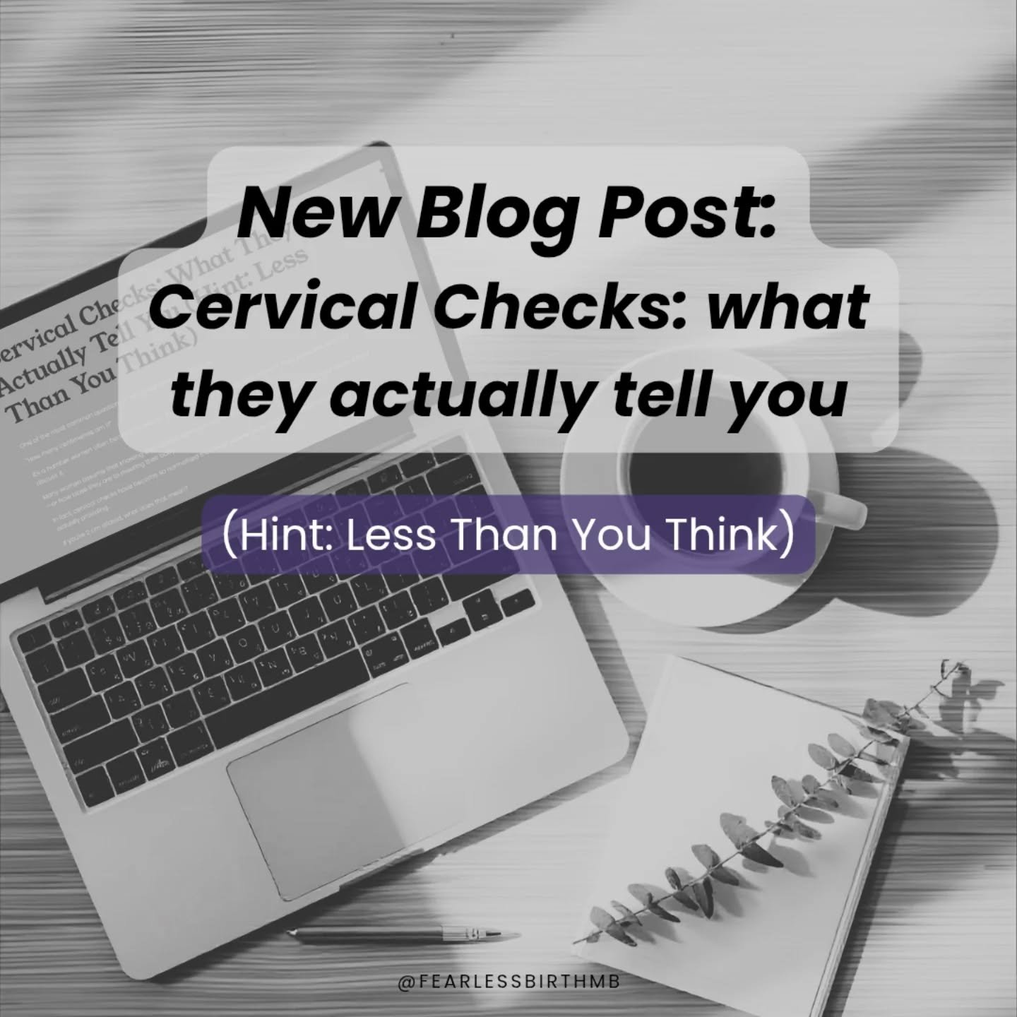 "How many centimeters am I?"

It's one of the most common questions in pregnancy and labour.

But what if that number doesn't mean as much as we've been led to believe?

My newest blog post breaks down what cervical checks actually tell you