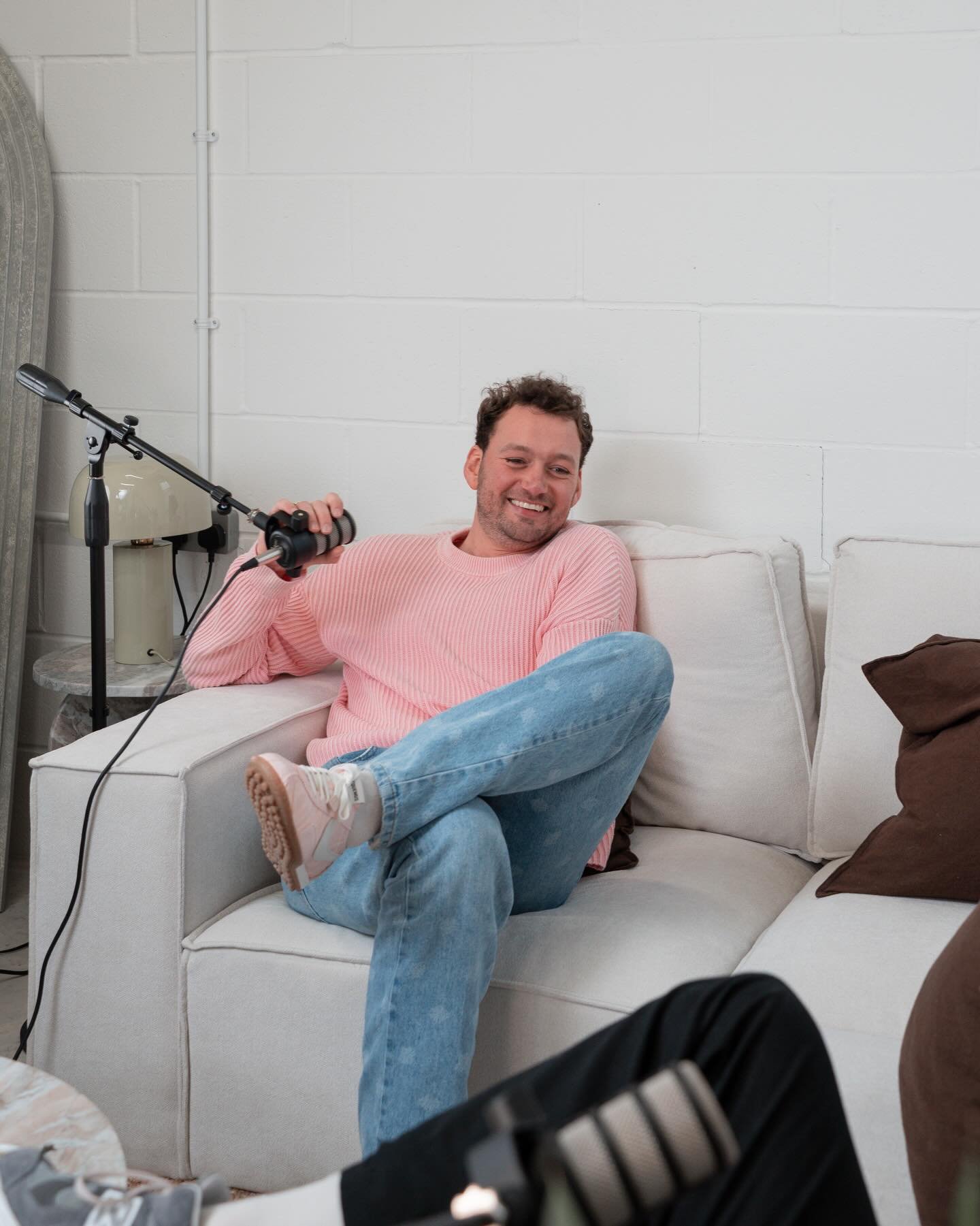 Last week&rsquo;s antics in the studio with @be.freer &amp; @________ohsocial 🎙️