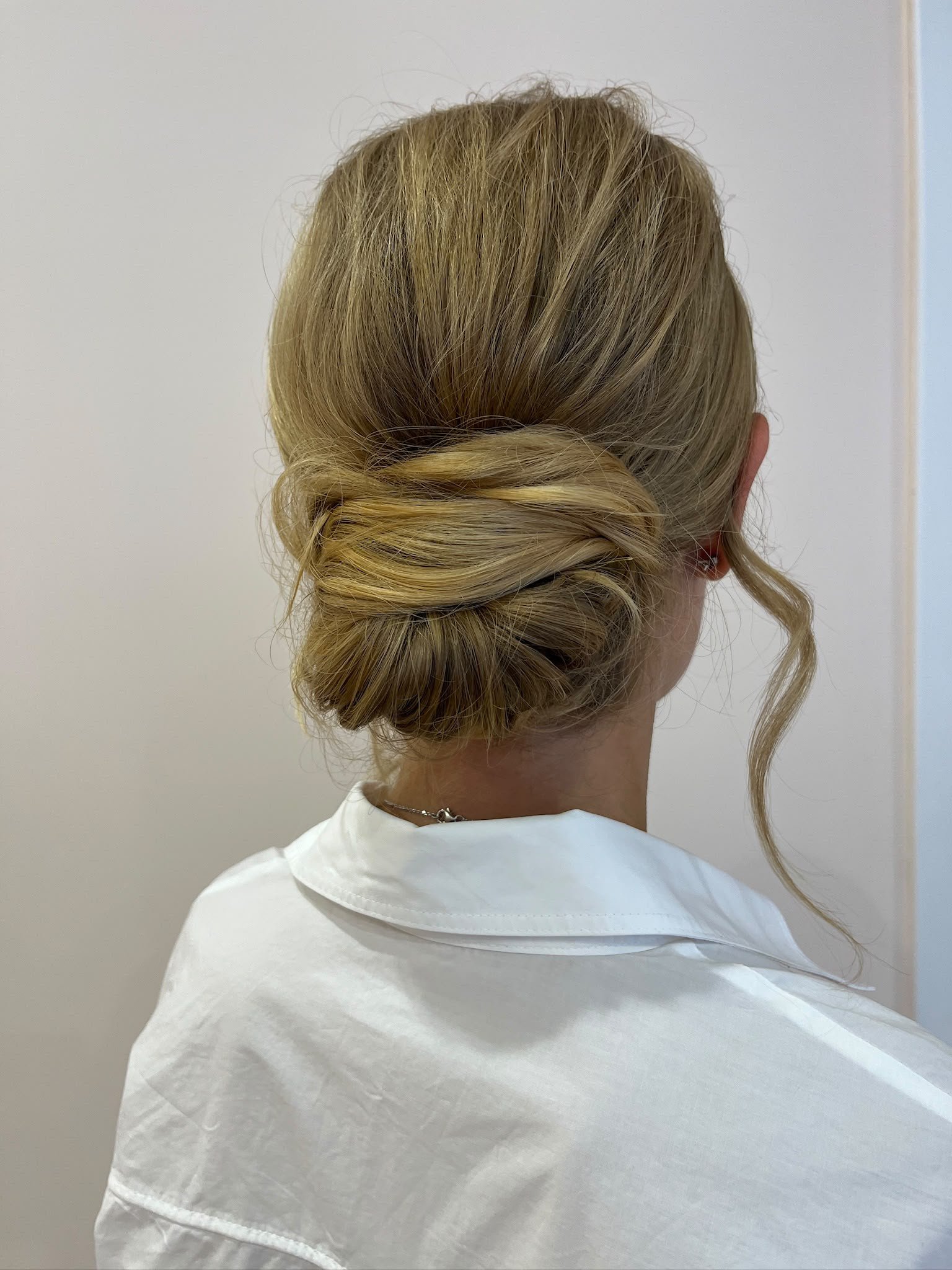 wedding hairstyle at inhair by indira nobile