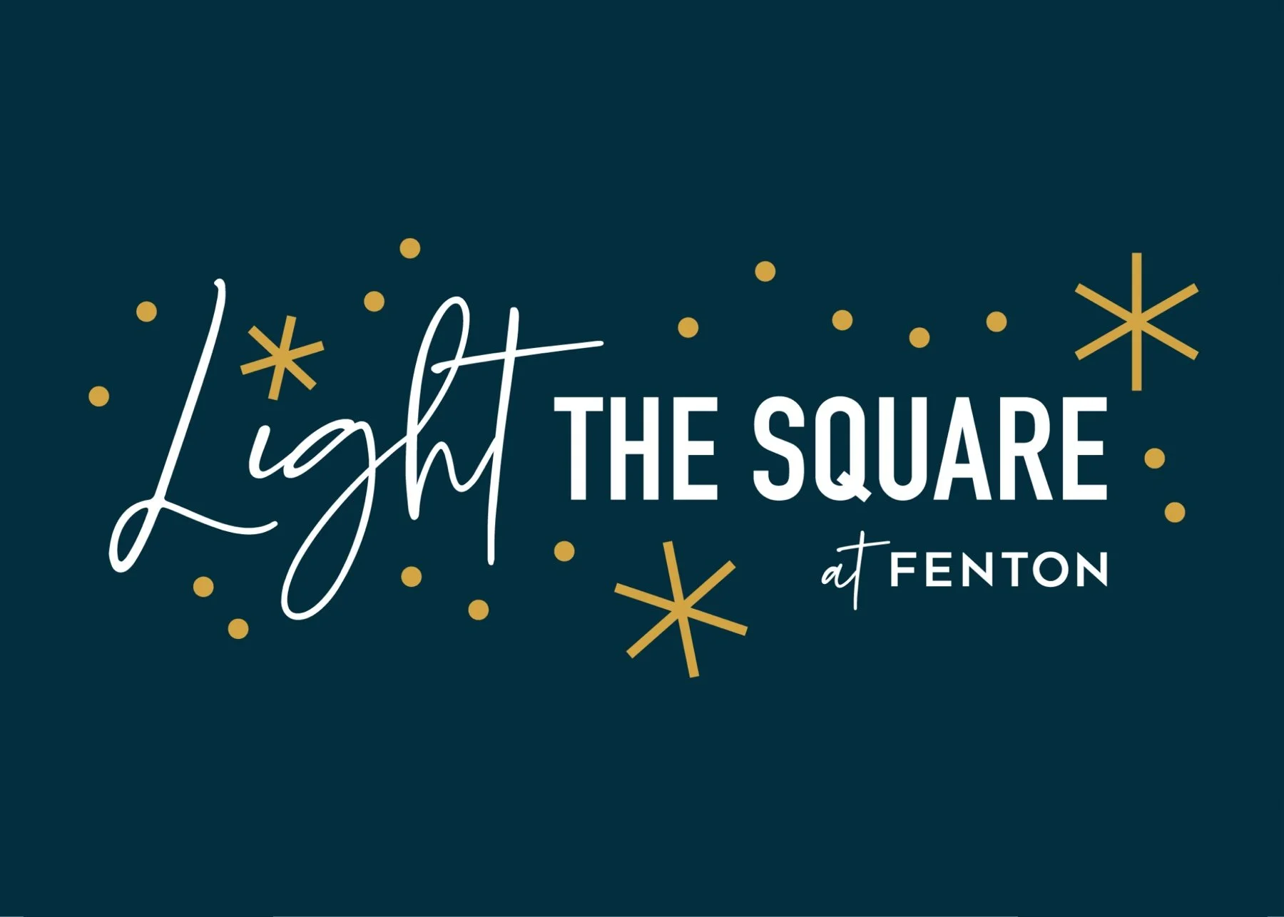 Fenton Light-Up Pop-Up Market