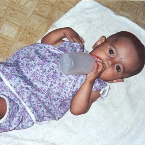 Glory, rescued as a baby and now a university graduate with a masters in psychology